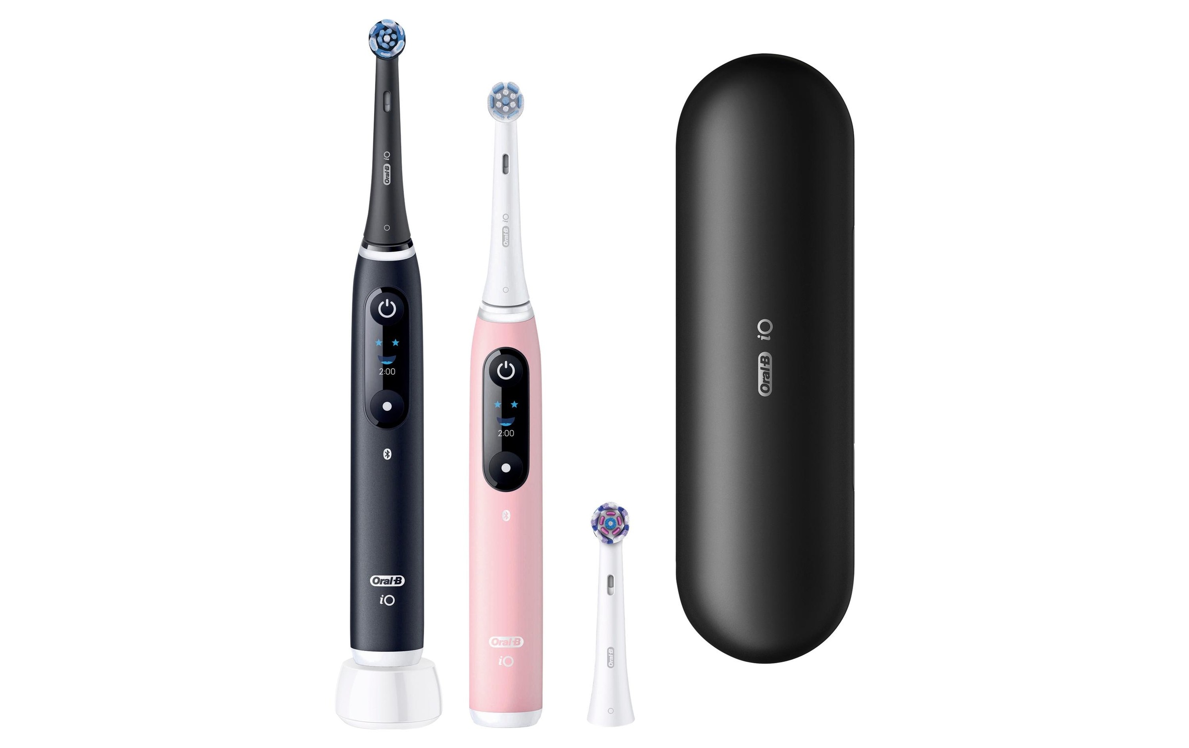 Image of Oral-B Elektrische Zahnbürste "Rotationszahnbürste iO 6 Series 2 Black/Pink Sand"
