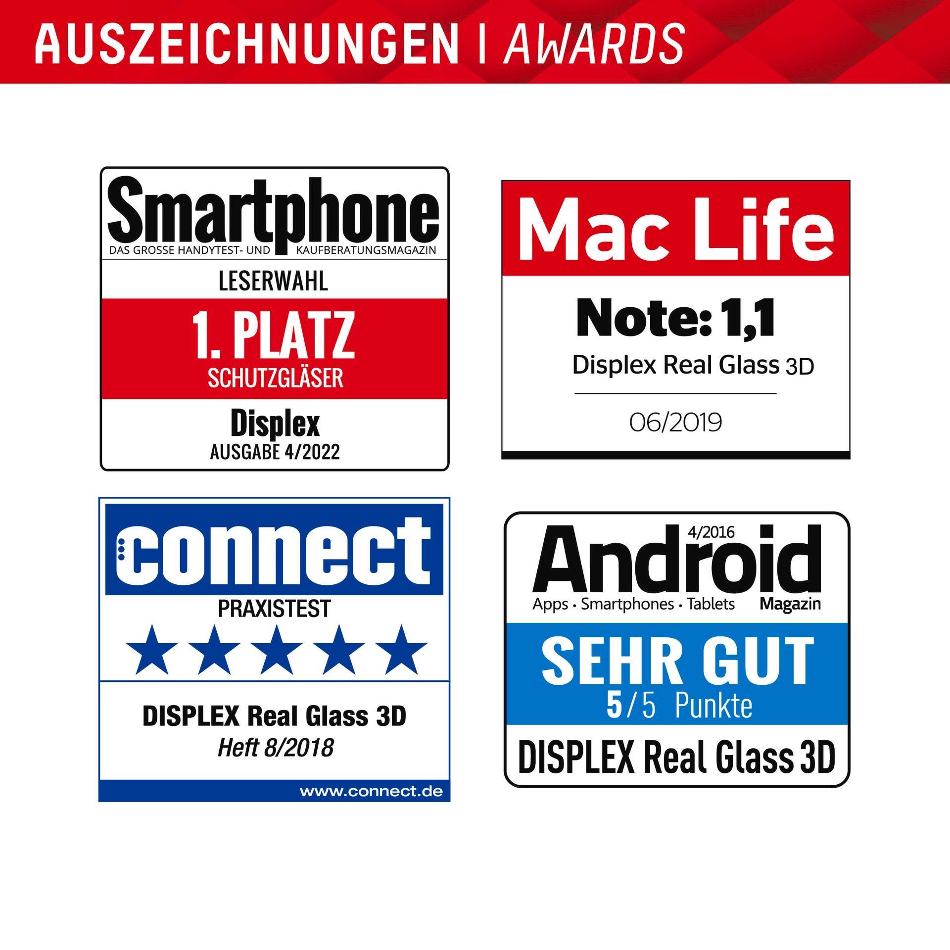 Displex Displayschutzglas »Real Glass 3D«, für Xiaomi Redmi Note 13 Pro+ 5G, (1 St.), Bildschirmschutz, Displayschutzfolie,Einfach anbringen,kratz-&stossfest