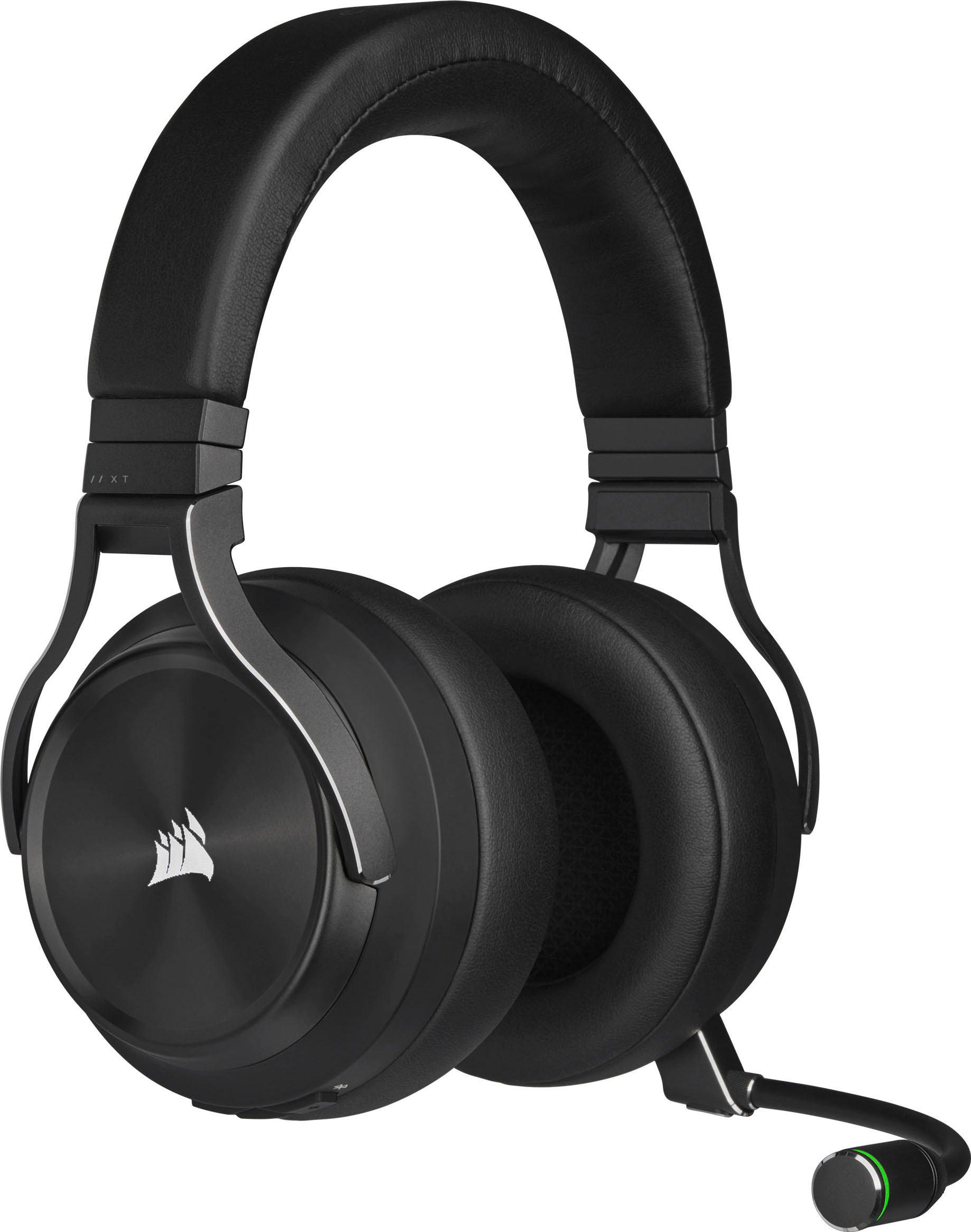 Corsair Gaming-Headset »VIRTUOSO RGB WIRELESS XT + gratis T-Shirt«, A2DP Bluetooth-HFP-HSP, Mikrofon abnehmbar
