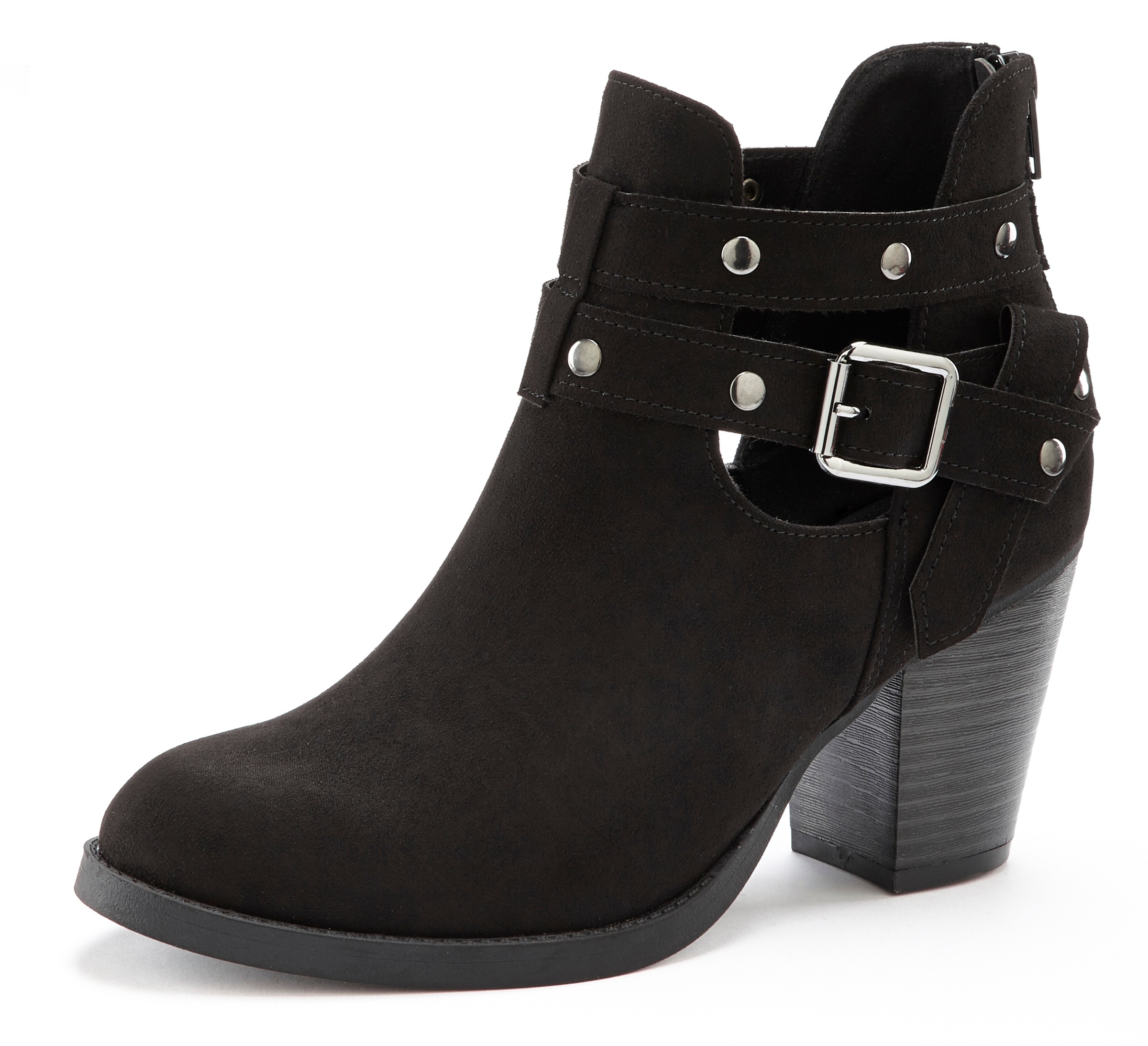 Image of LASCANA Stiefelette, vegan mit Zierschnalle bei Ackermann Versand Schweiz