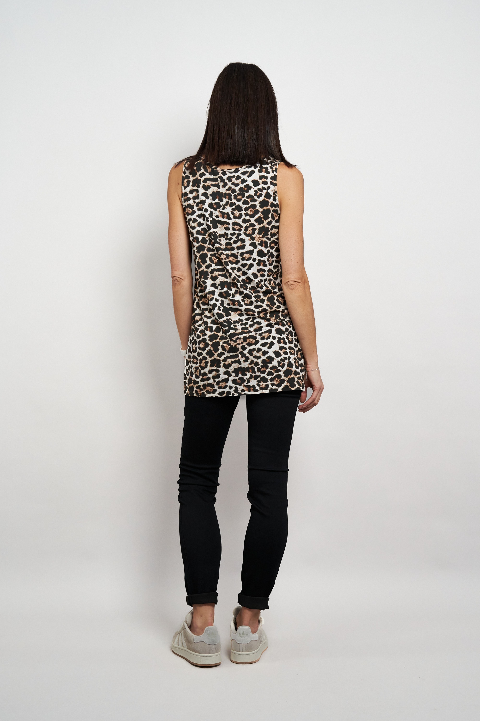 Seidel Moden Top long im Leo-Look - MADE IN GERMANY