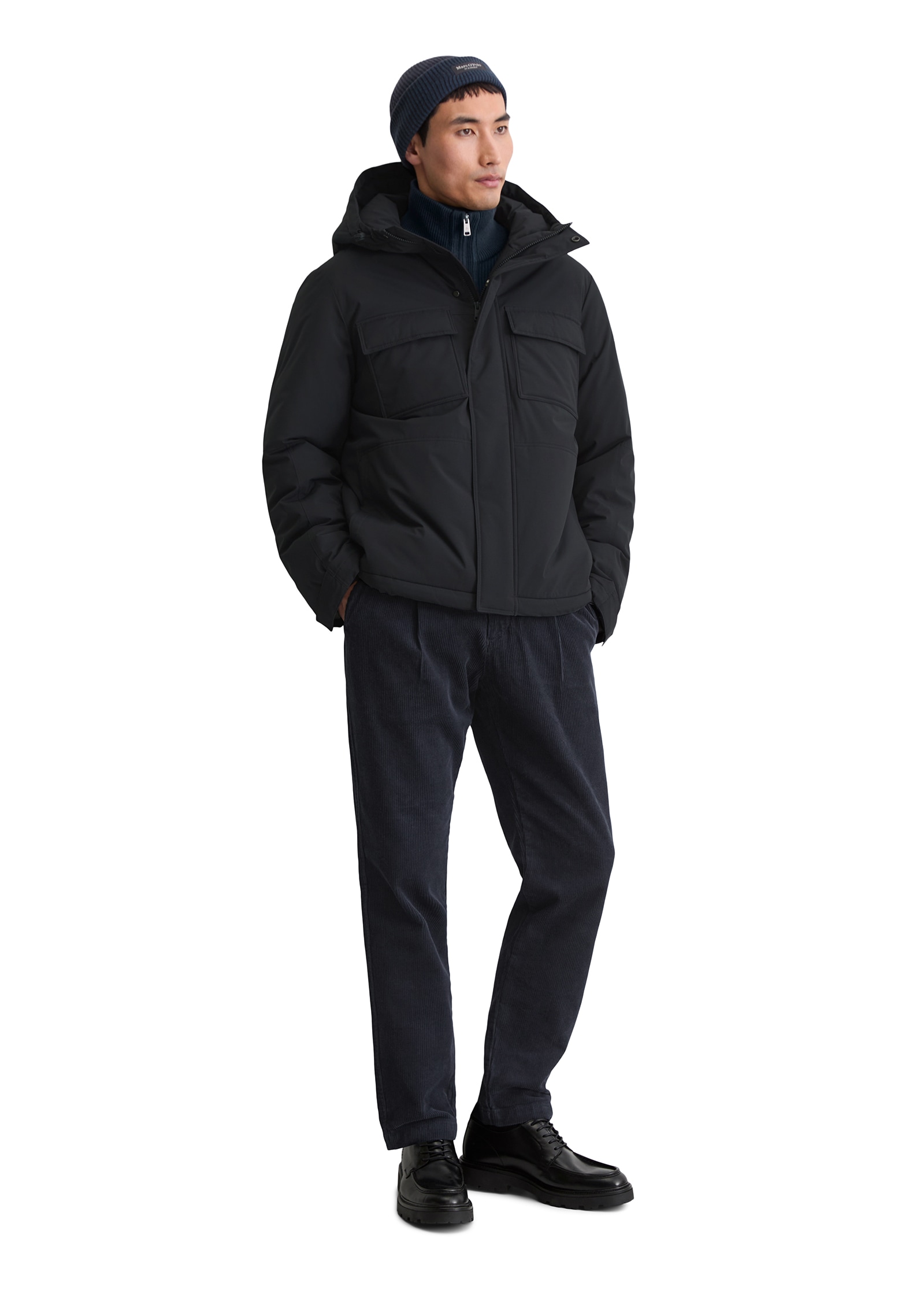 Marc O'Polo Veste d'extérieur regular fit, mit weicher Wattierung