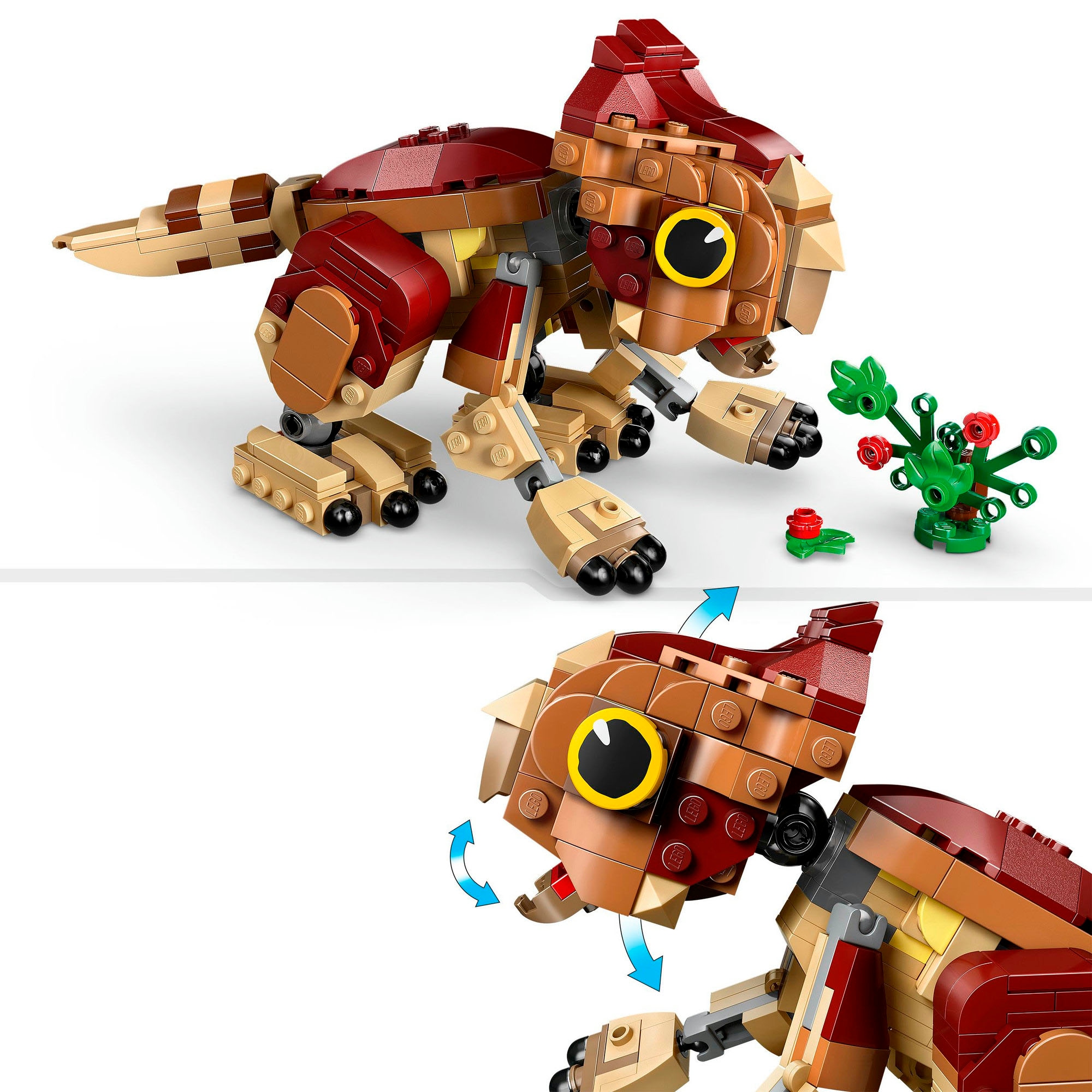 LEGO® Konstruktionsspielsteine »Babydinosaurier Dolores: Aquilops (76970), LEGO Jurassic World« Made in Europe