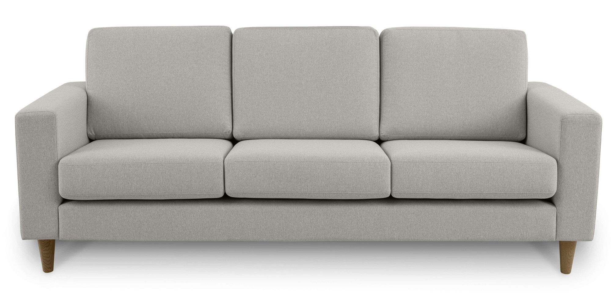 andas 3-Sitzer »Tvinno«, im skandinavischen Stil, mit Massivholzfüssen, Breite 217 cm