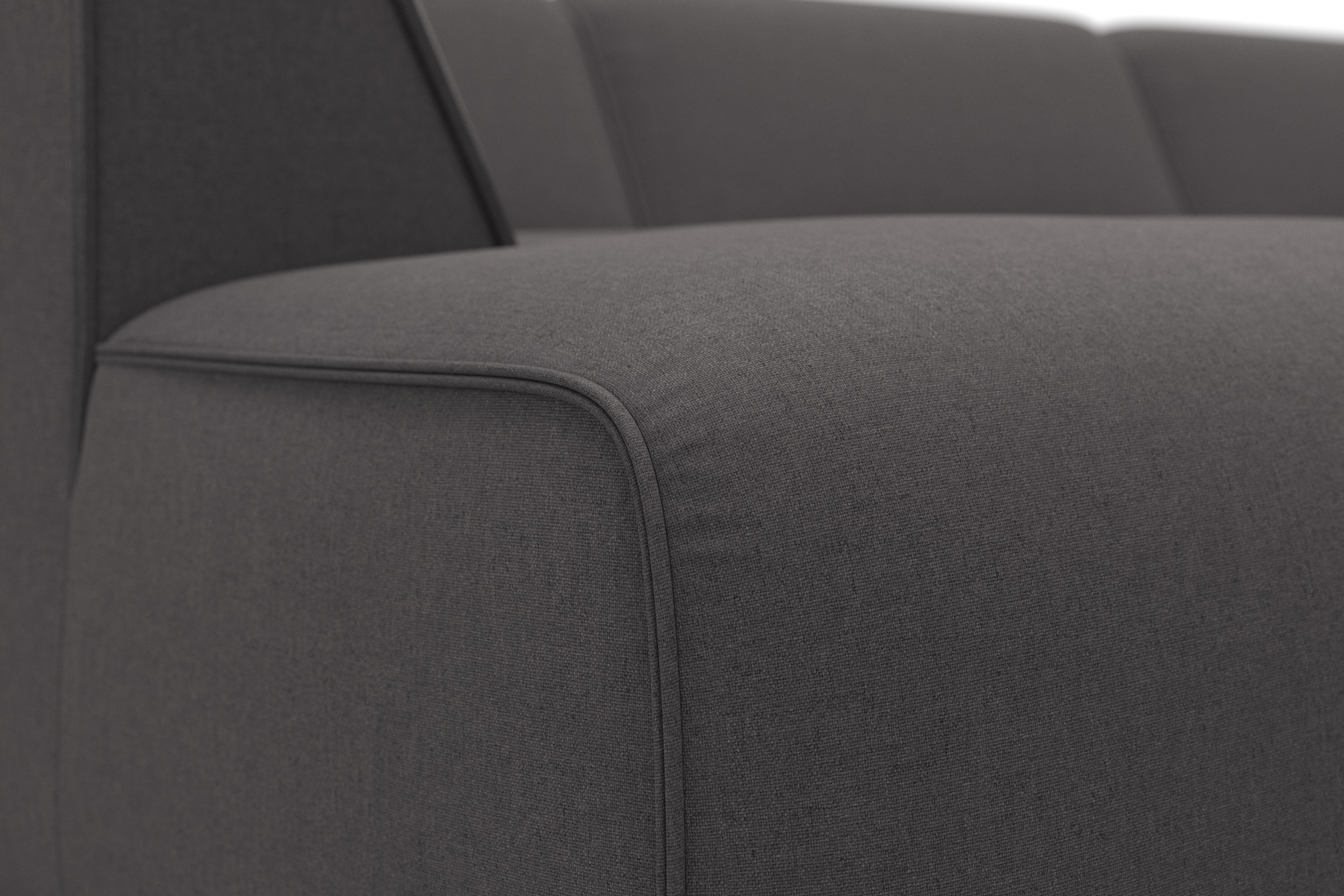 RAUM.ID Paysage de salon »Merid U-Form, jederzeit durch Module erweiterbar, B/T/H: 367/206/70 cm« als Modul oder separat verwendbar, für individuelle Zusammenstellung