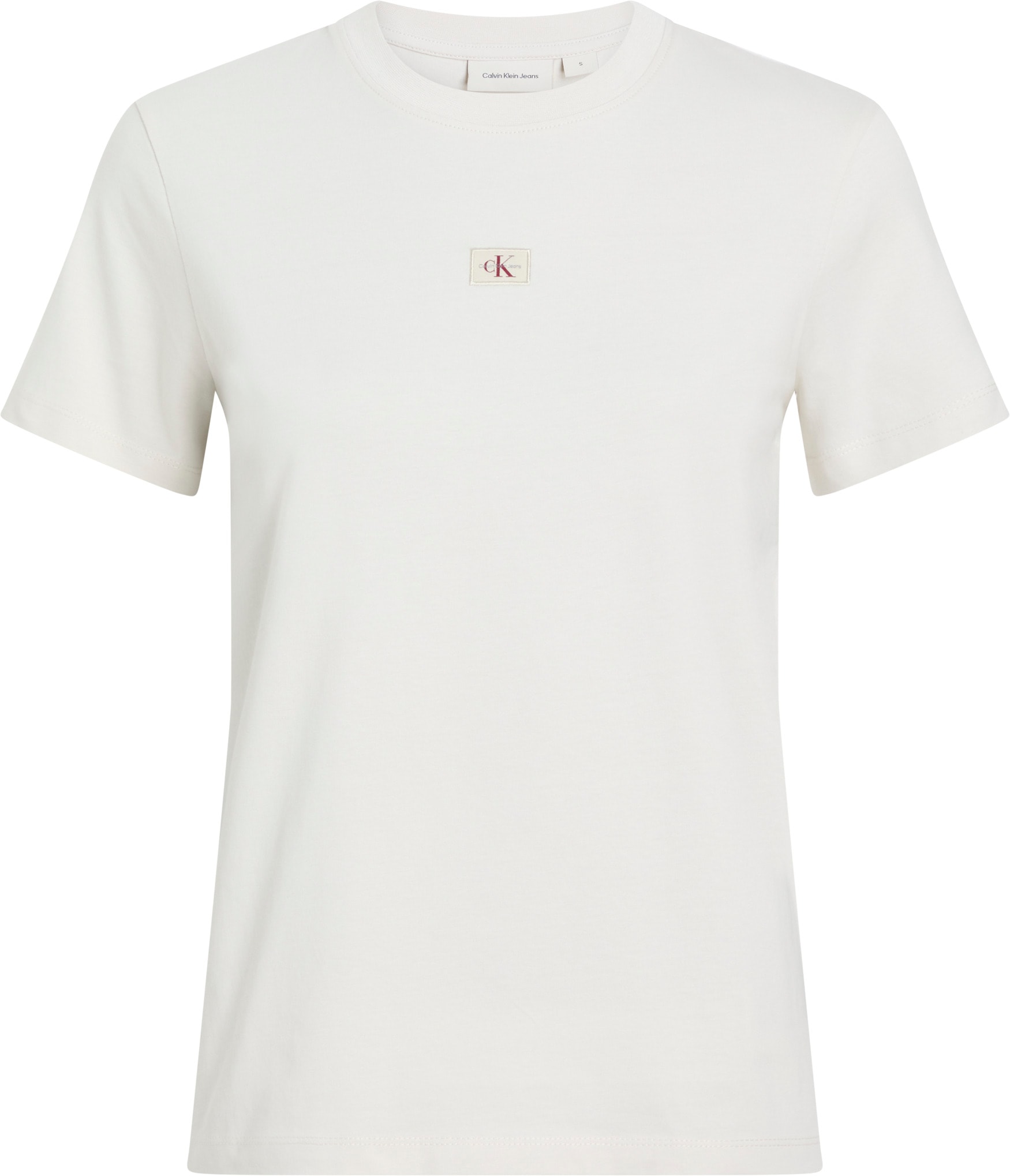 Calvin Klein Jeans Plus T-Shirt »PLUS WOVEN LABEL REGULAR TEE«, in grossen Grössen