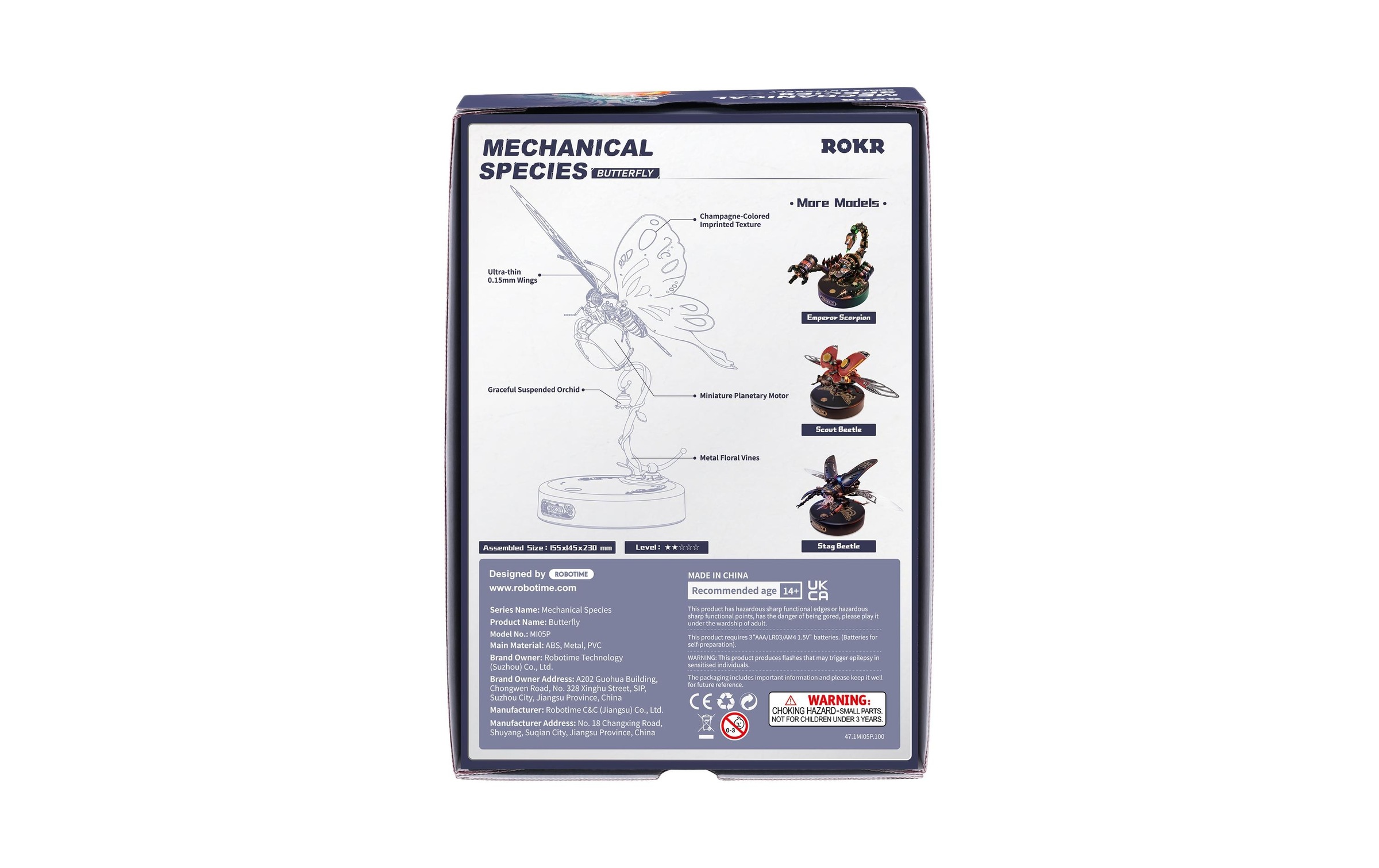   Modellbausatz »RoboTime ROKR Mechanischer« 1:8