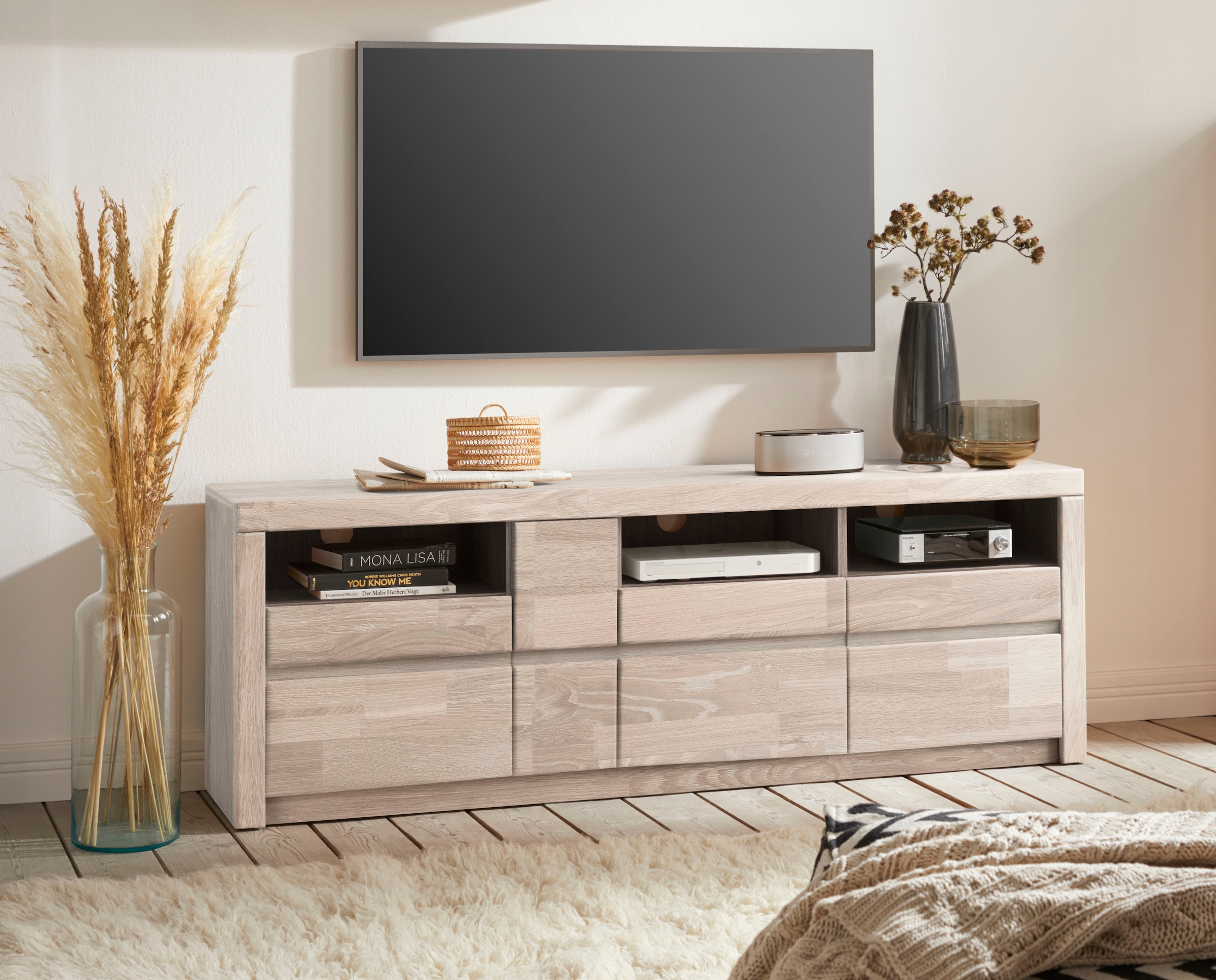 Home affaire Lowboard »Silkeborg« Breite 160 cm