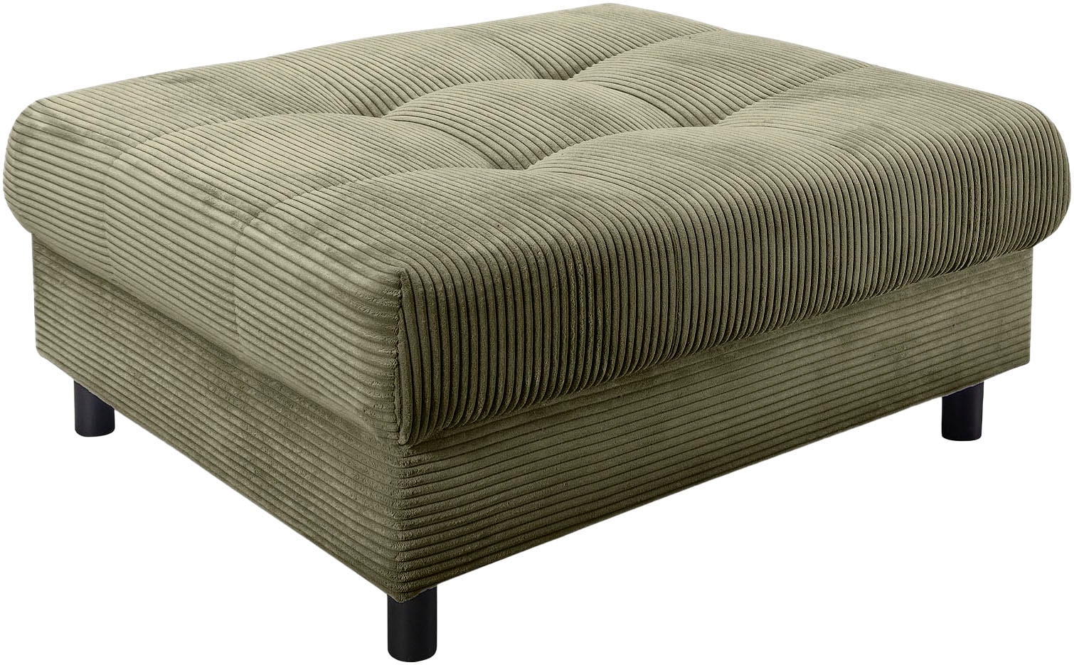 Home affaire Ecksofa »Toni L-Form«, Ottomane beidseitig montierbar, Federkern-Polsterung
