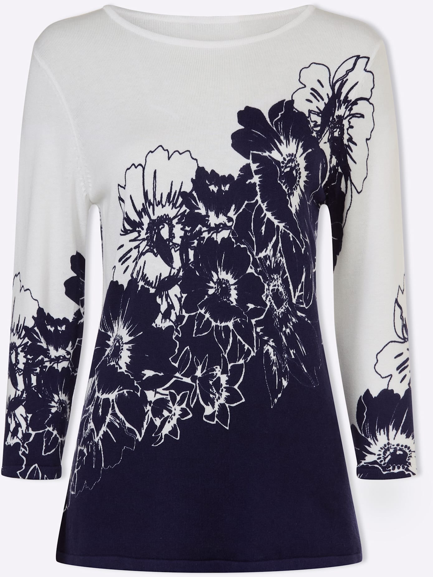 Lady Strickpullover »3/4-Arm-Pullover«