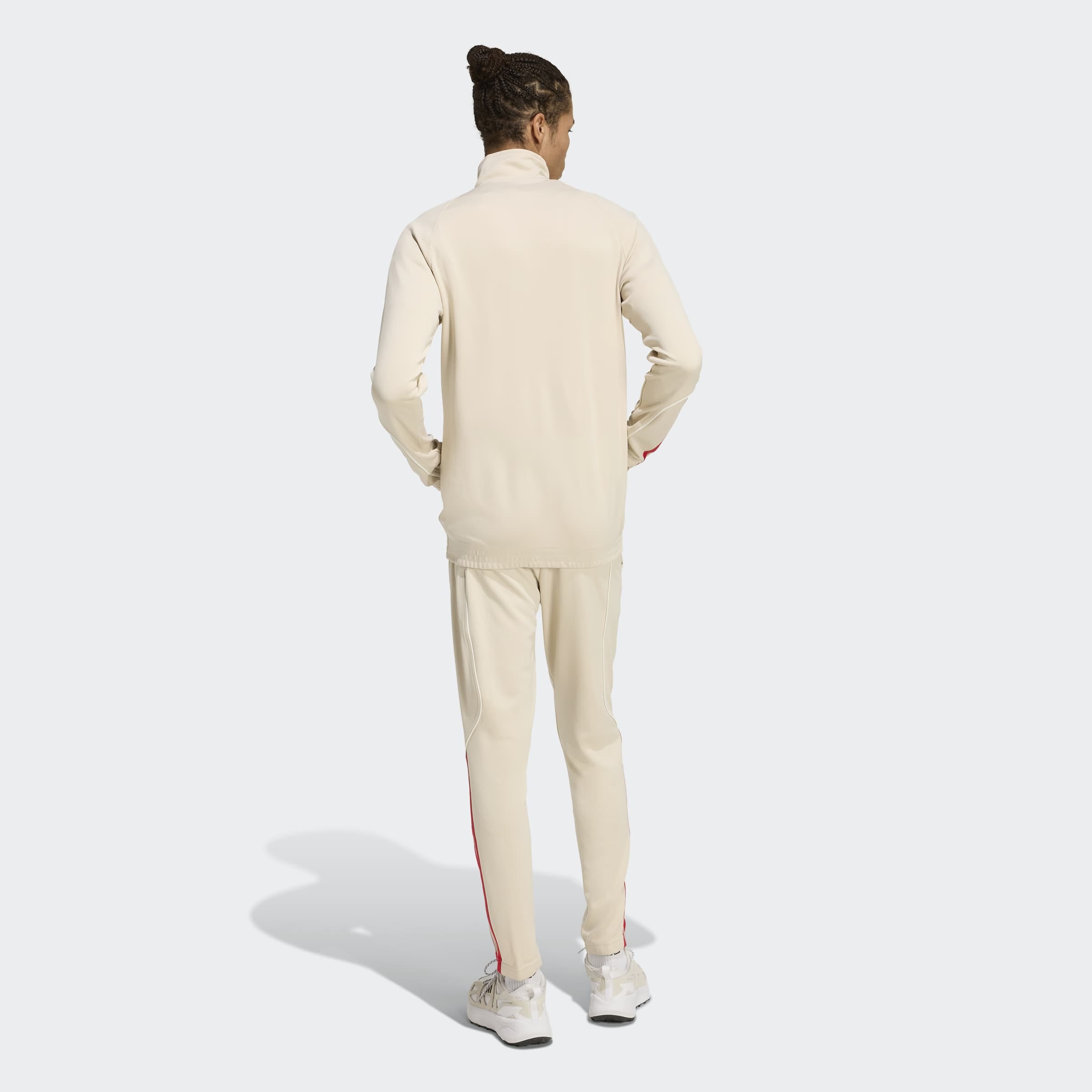 adidas Sportswear Combinaison d'entraînement »STADIUM 3-STREIFEN« 2 pièces zweiteiliges Set aus Jacke und Hose, aus leichtem Polyester