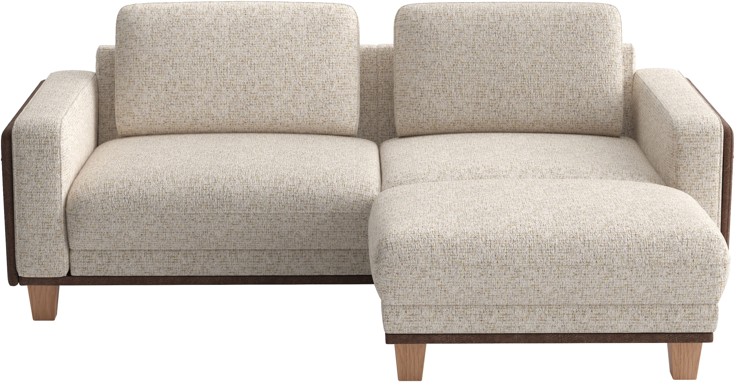 sit&more Ecksofa »Concept« Modernes Sofa in drei Fussfarben zur Auswahl