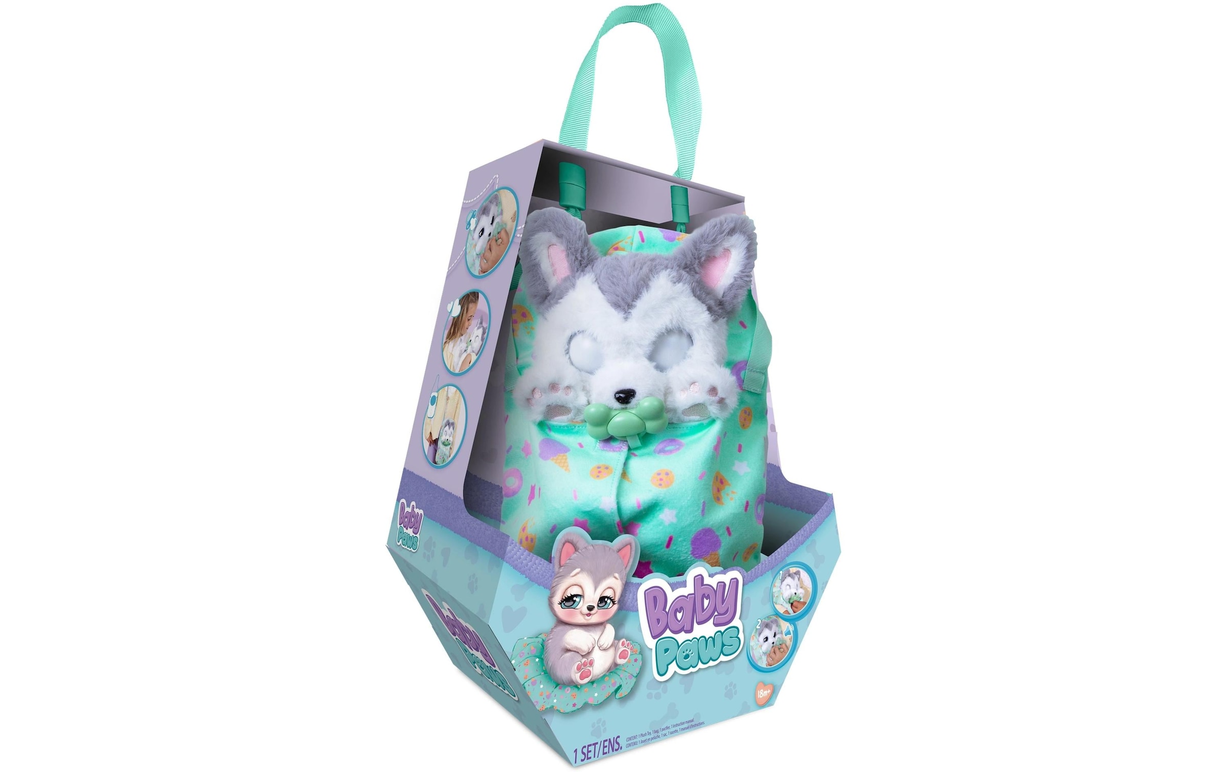 IMC TOYS Plüschfigur »Baby Paws Husky 19 cm«