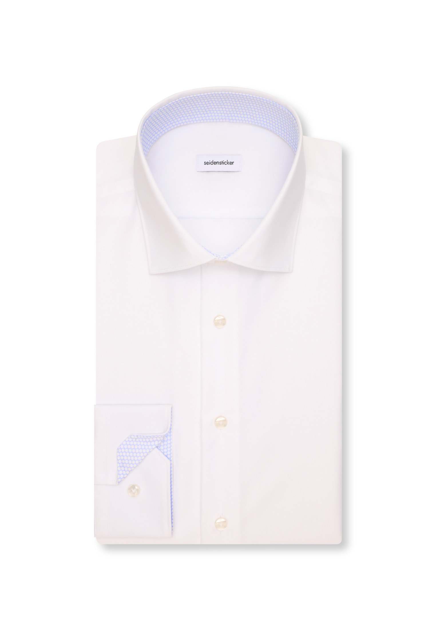 seidensticker Businesshemd »Schwarze Rose« Slim 1/1 Kentkragen Uni