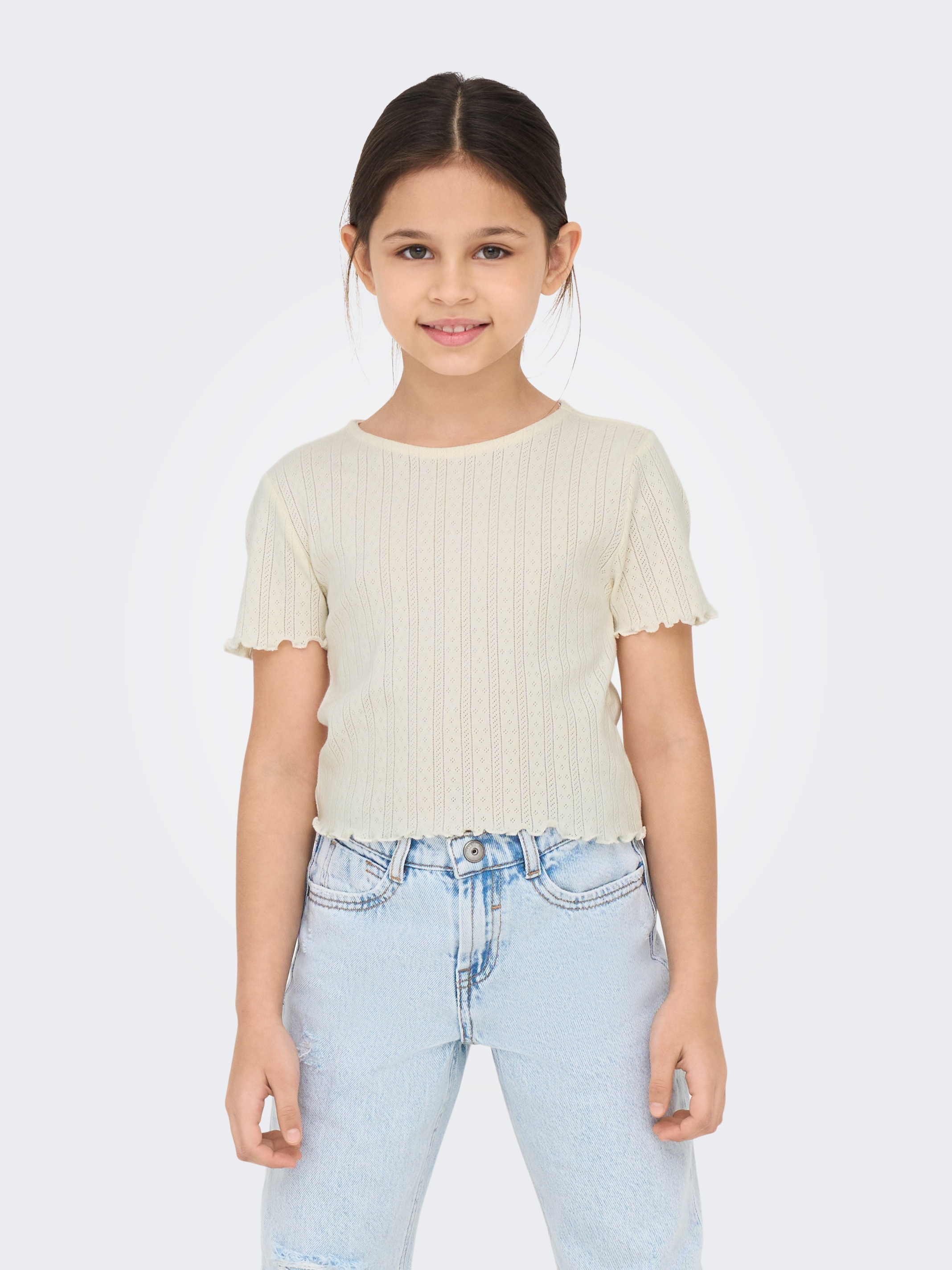 Image of KIDS ONLY T-Shirt "KOGCARLOTTA LIFE S/S TOP JRS NOOS"