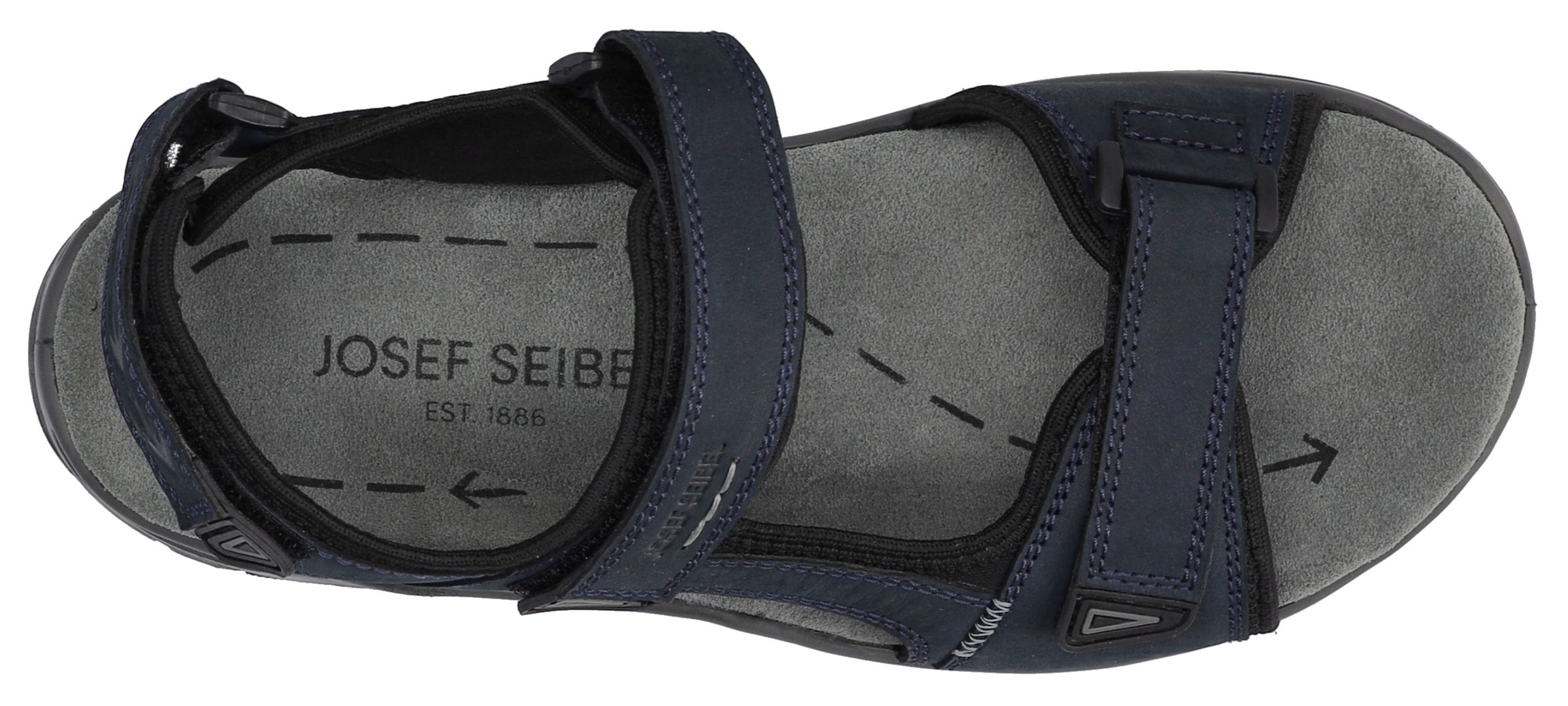 Josef Seibel Sandale de trekking »Arlo 02«  , Klettsandale, Komfortschuh mit gepolstertem Fussbett, G-Weite