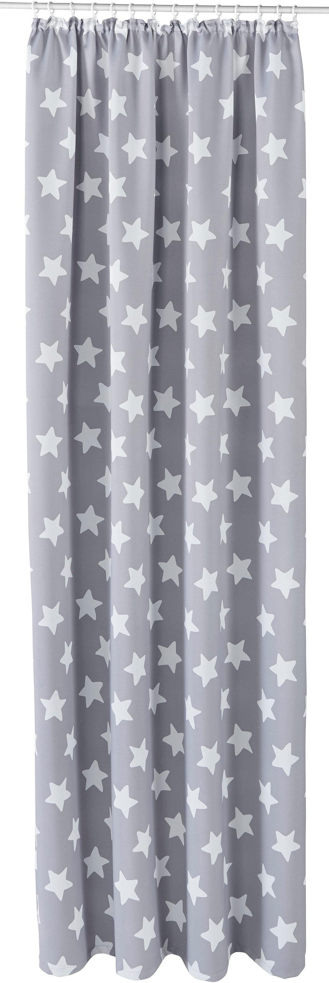 Image of Lüttenhütt Verdunkelungsvorhang »Stern«, (1 St.), bedruckte Kindergardine, bedruckt, blickdicht, verschiedene Grössen bei Ackermann Versand Schweiz