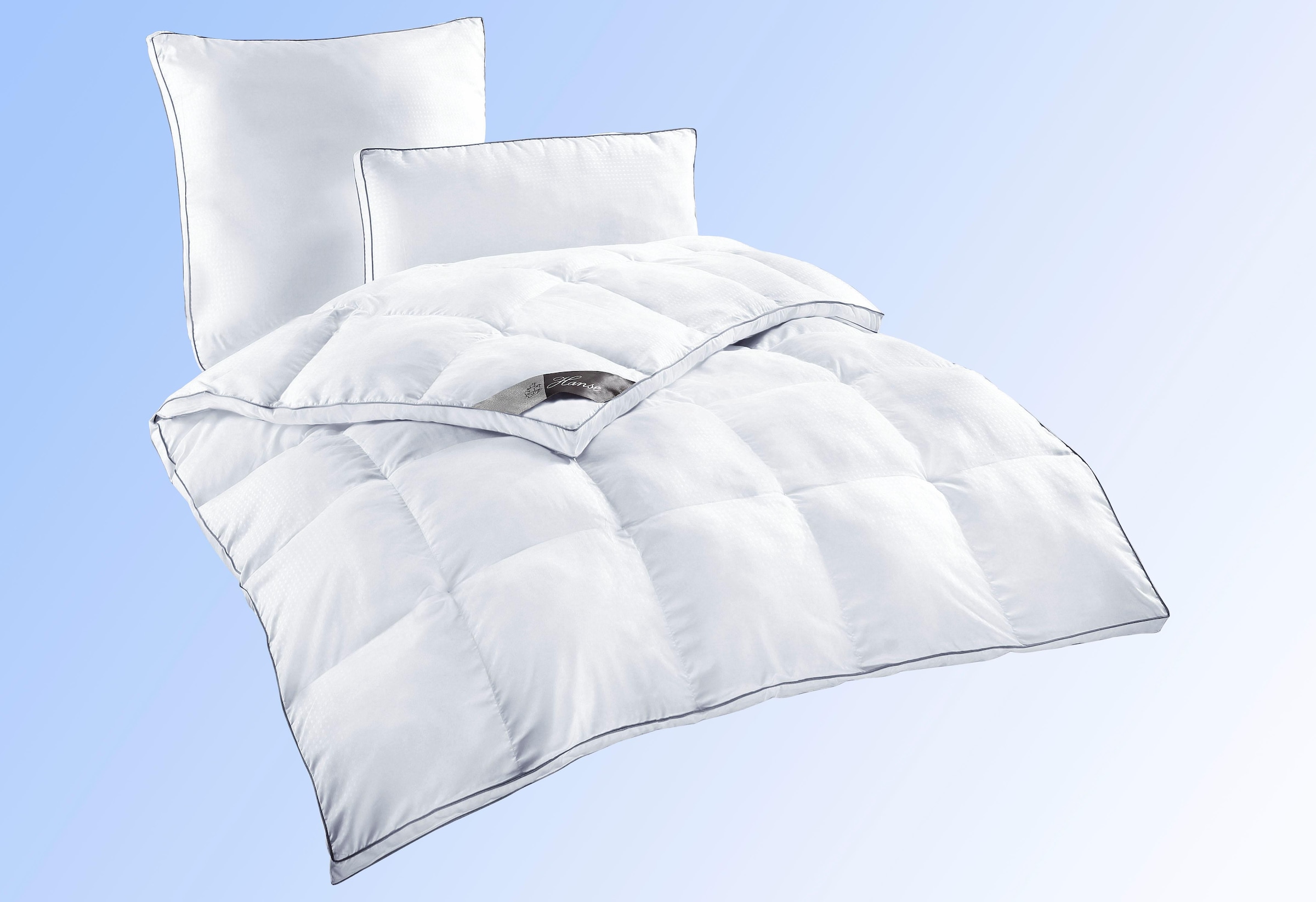 Hanse by RIBECO Couette en fibres synthétiques »Max« warm 1 cuis tlg. sehr weich und flauschig