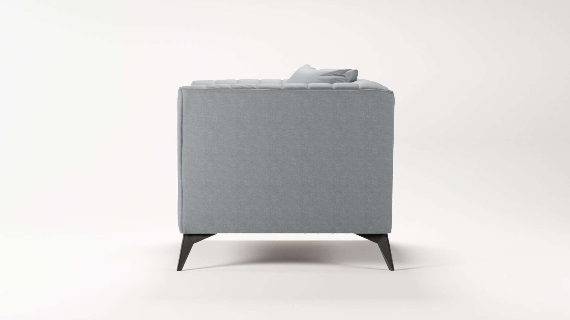 Places of Style Sessel »MATTHEW Loungesessel, Masse B/T/H: 99/86/74 cm«, incl. 1 Zierkissen, Steppung im Rückenbereich