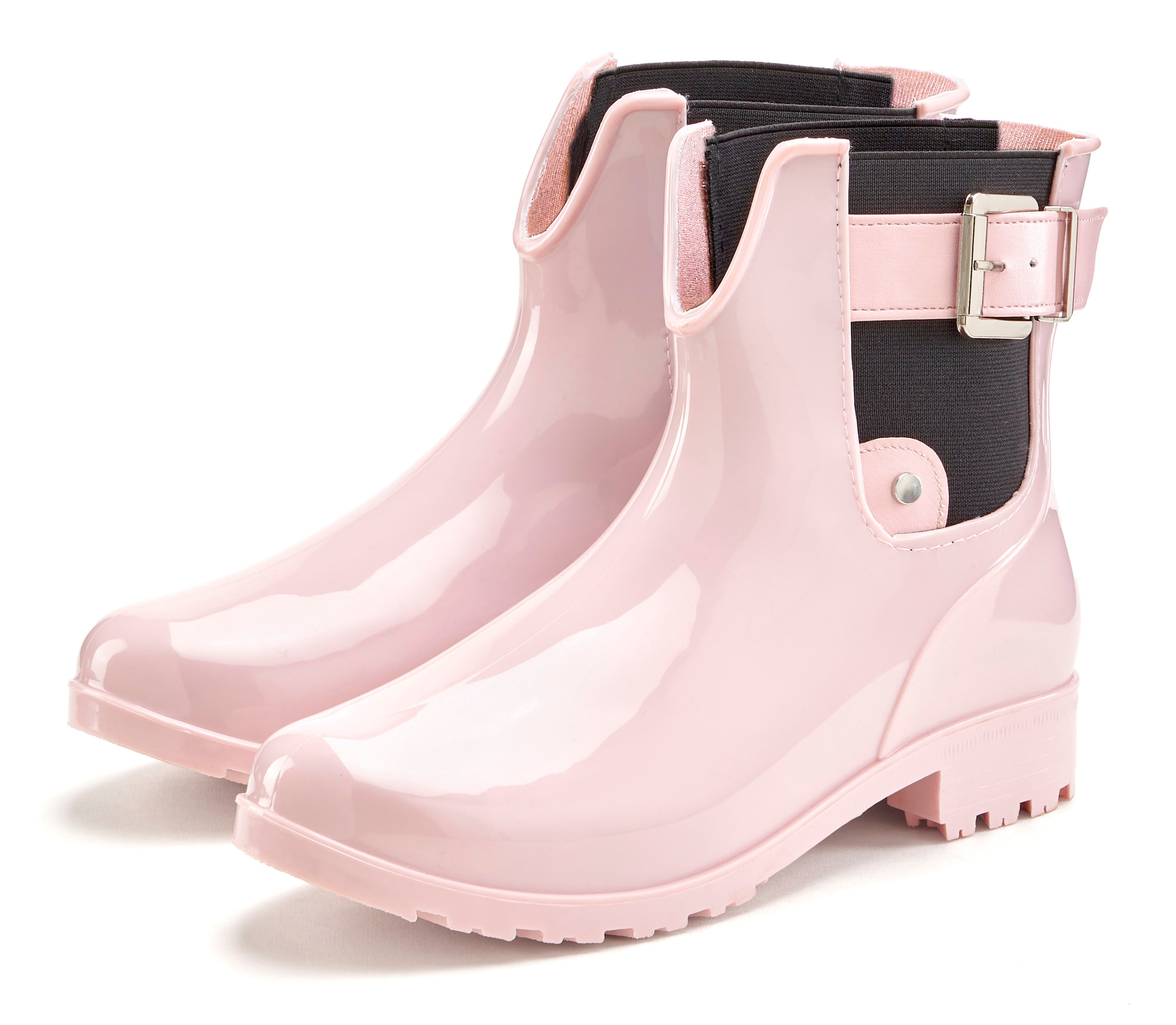 Image of Vivance Gummistiefelette Gummistiefel im Chelsea-Look, Schlupfstiefel, Boots, Stiefel VEGAN