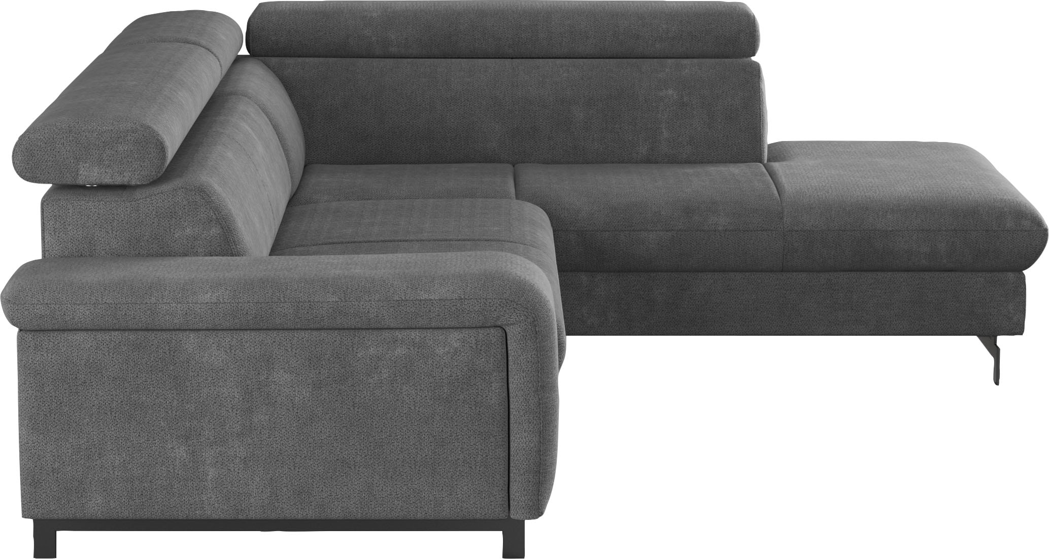 COTTA Ecksofa »Emma L-Form«, mit Kopfteilverstellung, wahlweise mit Bettfunktion & Bettkasten