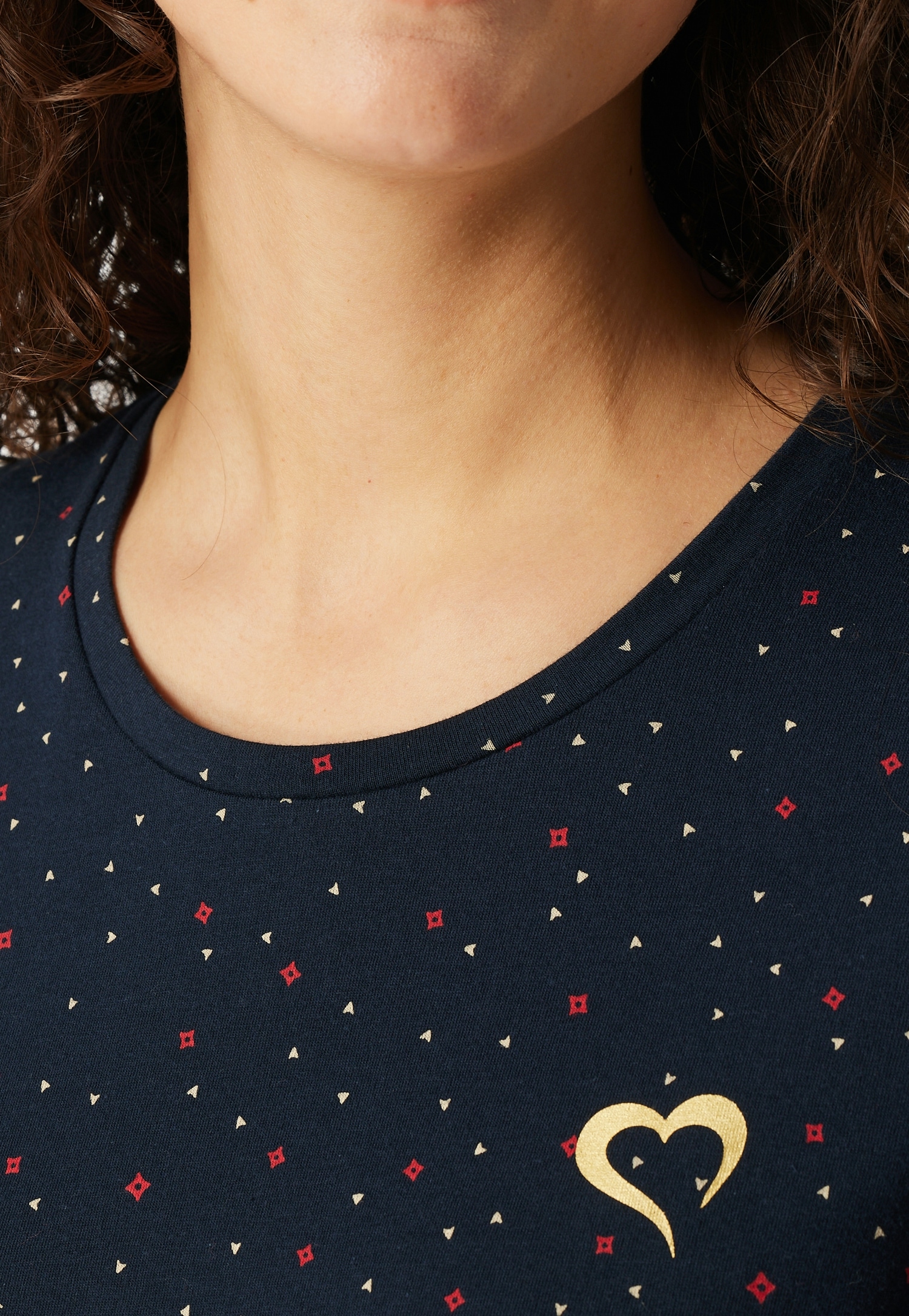 Schiesser Schlafanzug »Family« 0, 2 Stk. tlg., Langarm, Baumwolle, Rundhalsausschnitt