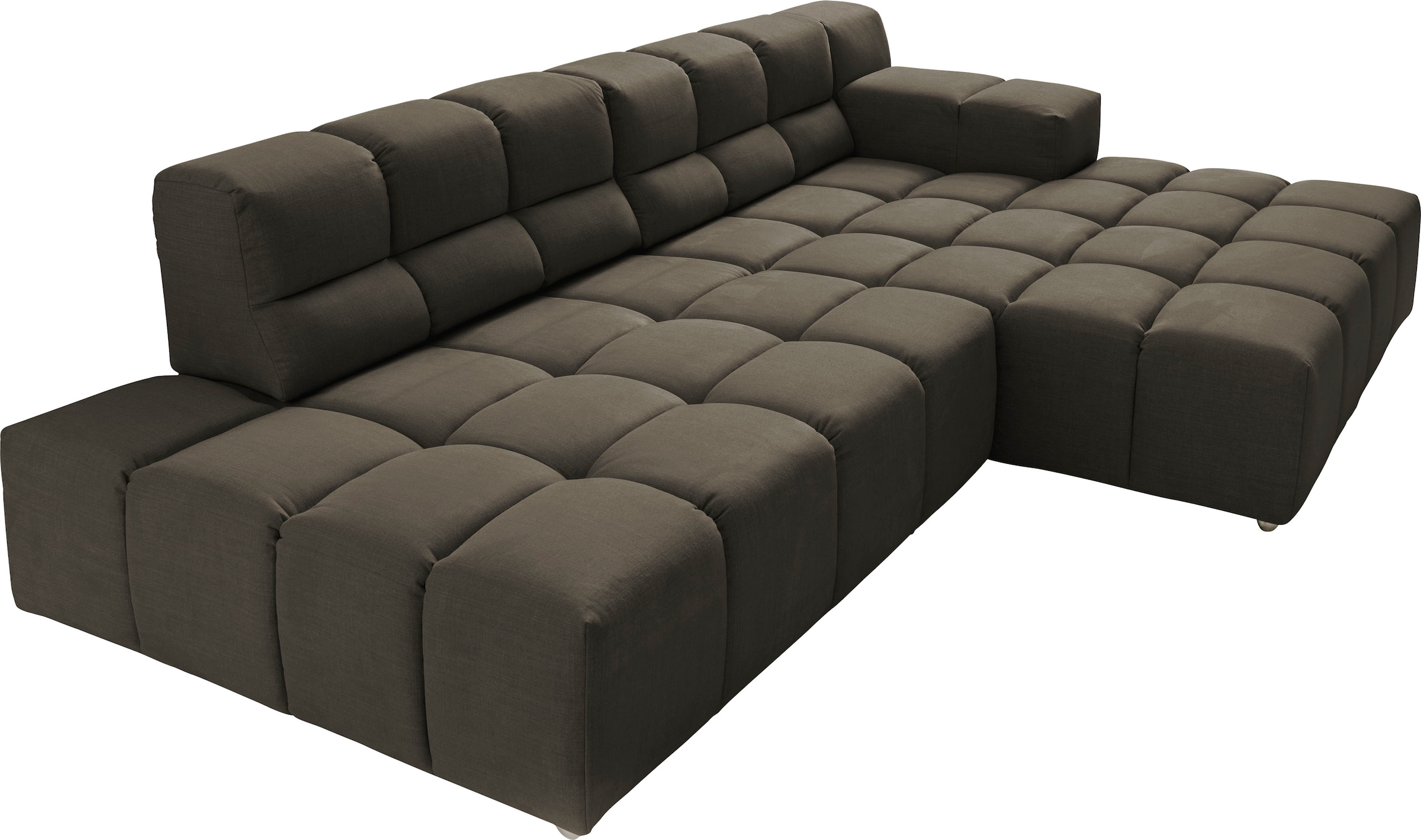 designwerk Ecksofa »Temple L-Form, tolles Designsofa«, mit Sitztiefenverstellung