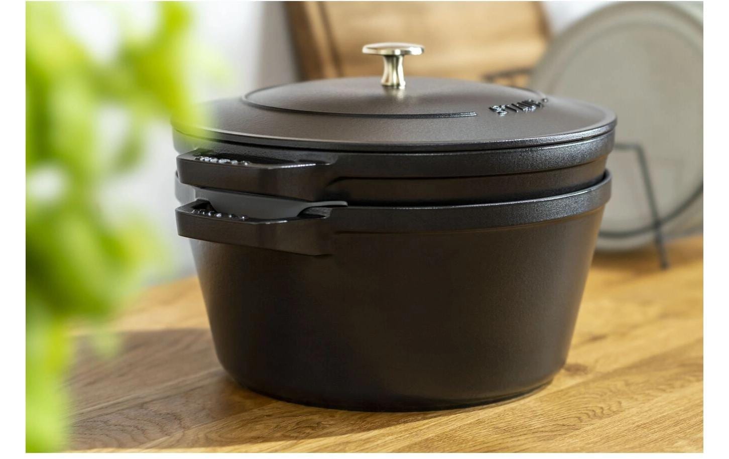 STAUB Topf-Set »Cocotte 3-teilig, 24 cm, 6,1 l« Eisen | Gusseisen