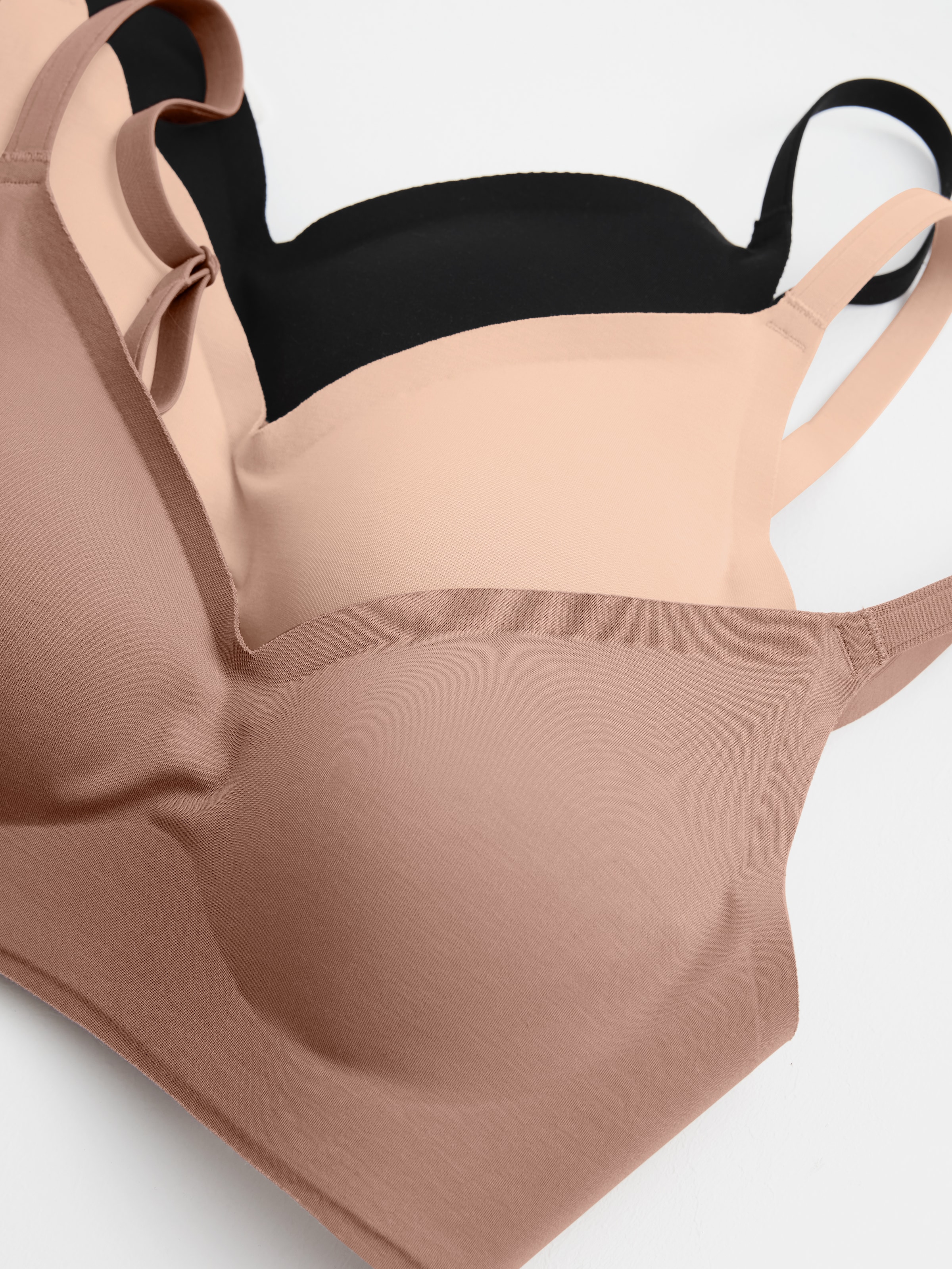 CALIDA Soutien-gorge souple »Natural Skin« avec coussinets amovibles, qualité Interlock, respirant