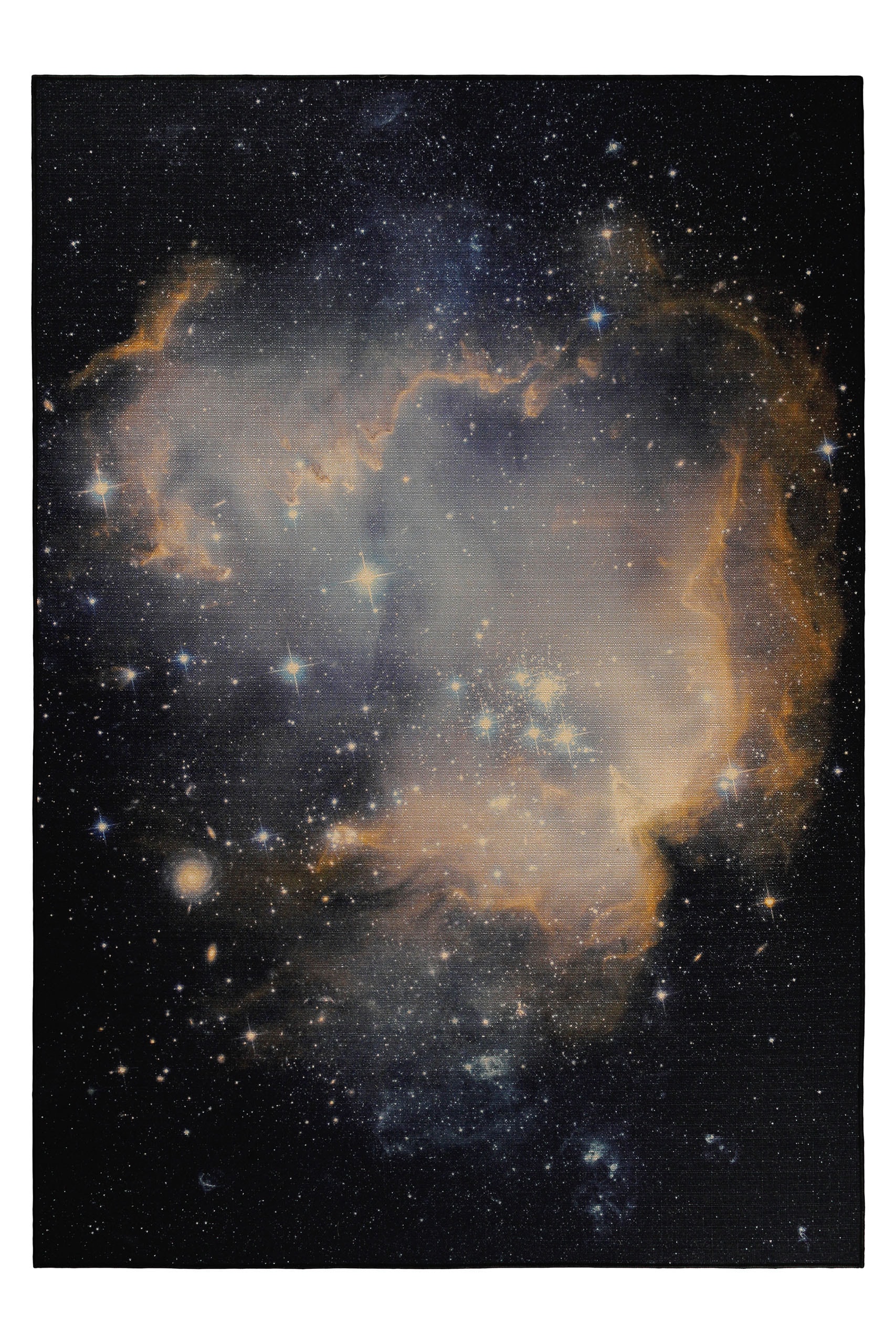 Wecon home Teppich »Galactic Glow« rechteckig 5 mm Höhe Gamer Teppich, gewebt, Sci-Fi, robust, Gaming Room, rutschfest