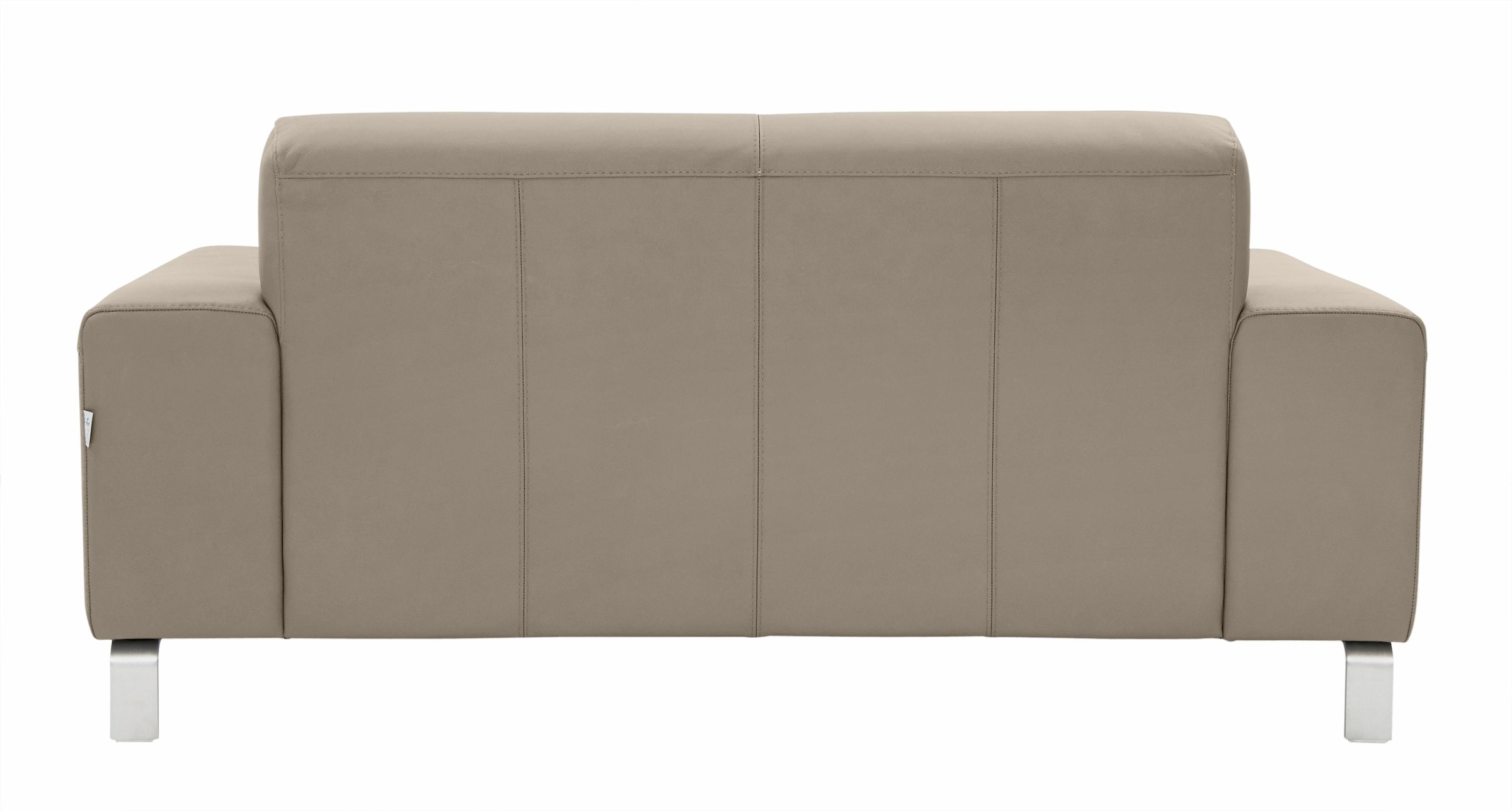 CALIA ITALIA 2,5-places »Simon, hoher Sitzkomfort, modern und elegant, italienisches Designsofa« in zwei Lederqualitäten