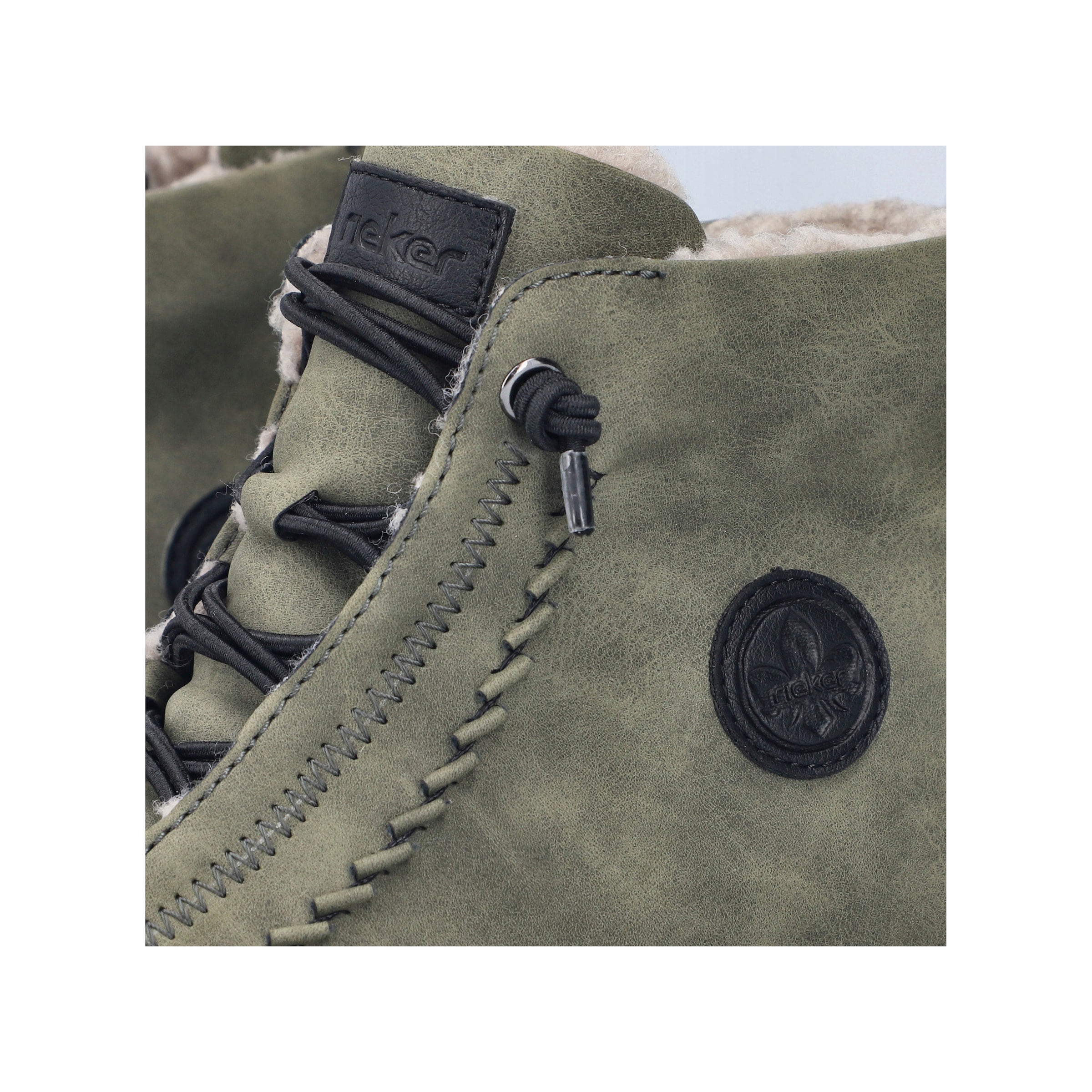 Rieker Bottes d'hiver  bottine d’hiver, bottes outdoor, doublure chaude, fermeture éclair intérieure