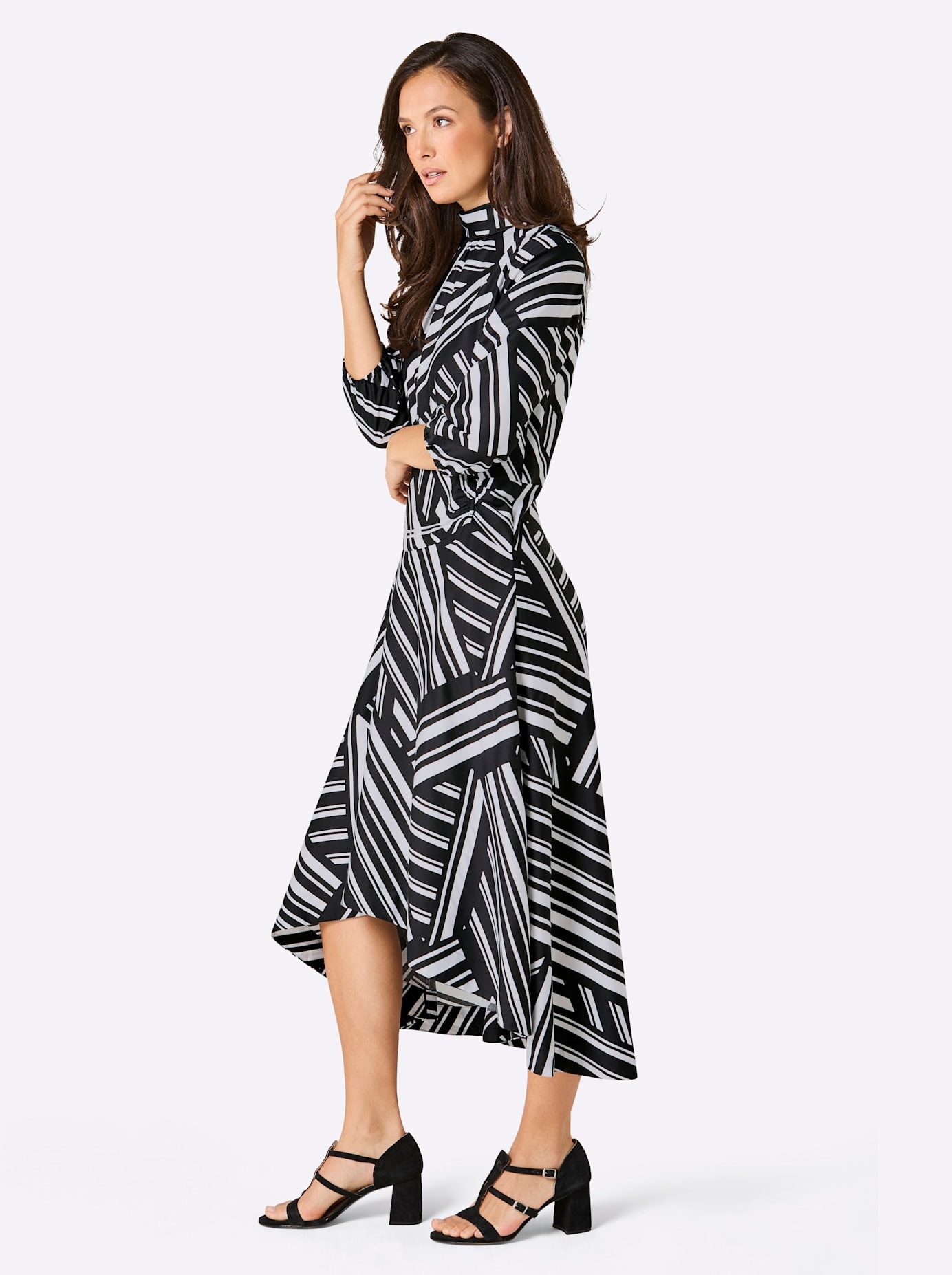 CREATION L PREMIUM Robe imprimée »Modal-Kleid«