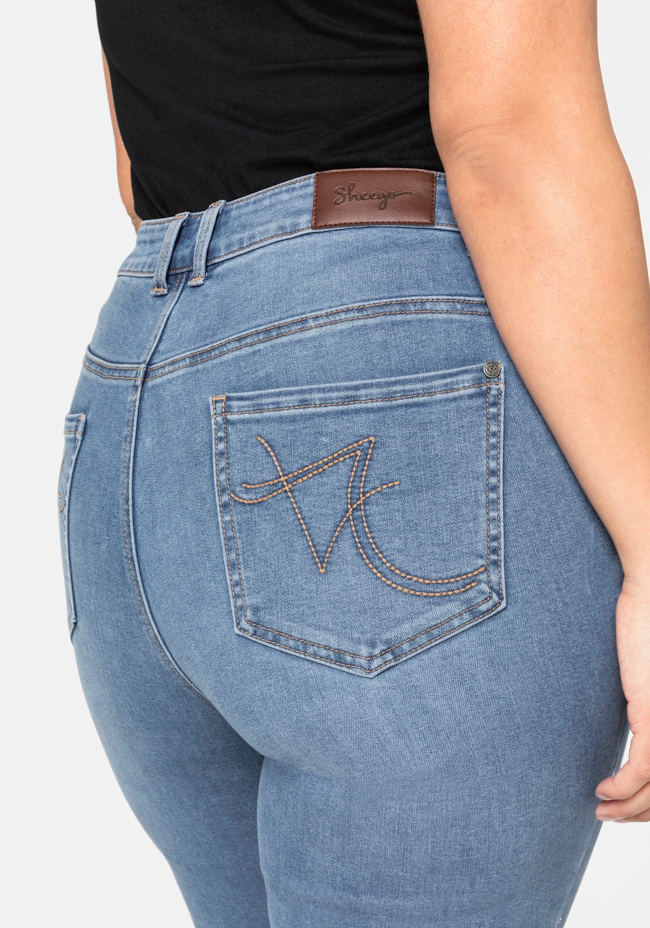 Sheego Stretch-Jeans, (1 tlg.)