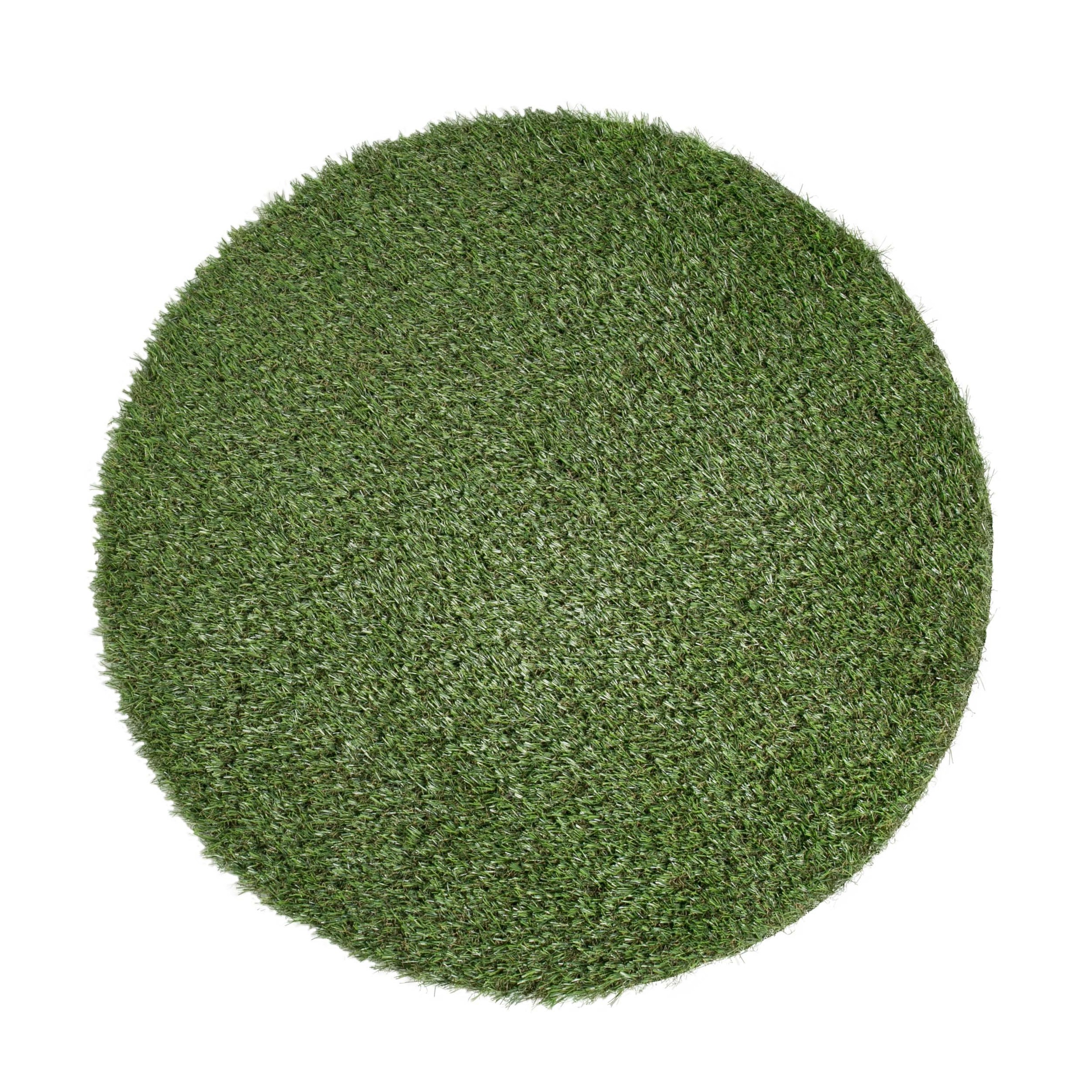 Image of Andiamo Rasenteppich »Sansibar«, rund, 15 mm Höhe, Rasenteppich, realistische Optik, mit Drainagelöchern, strapazierfähig, wasserfest, UV-stabil & witterungsbeständig, ideal für Balkon, Terrasse & andere Outdoor Bereiche bei Ackermann Versand Schweiz