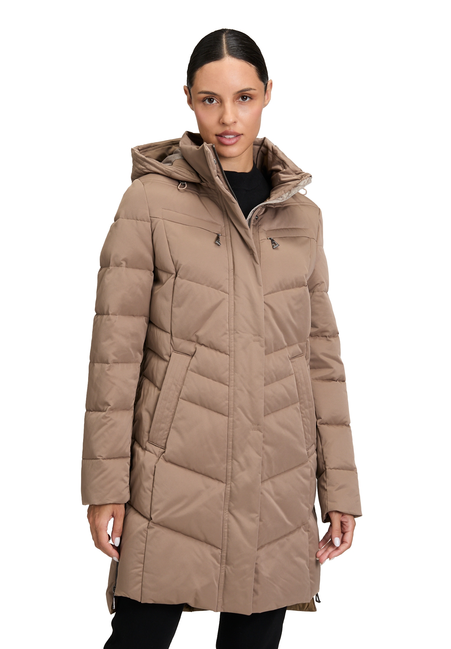 Gil Bret Steppjacke, mit Kapuze, mit Kapuze