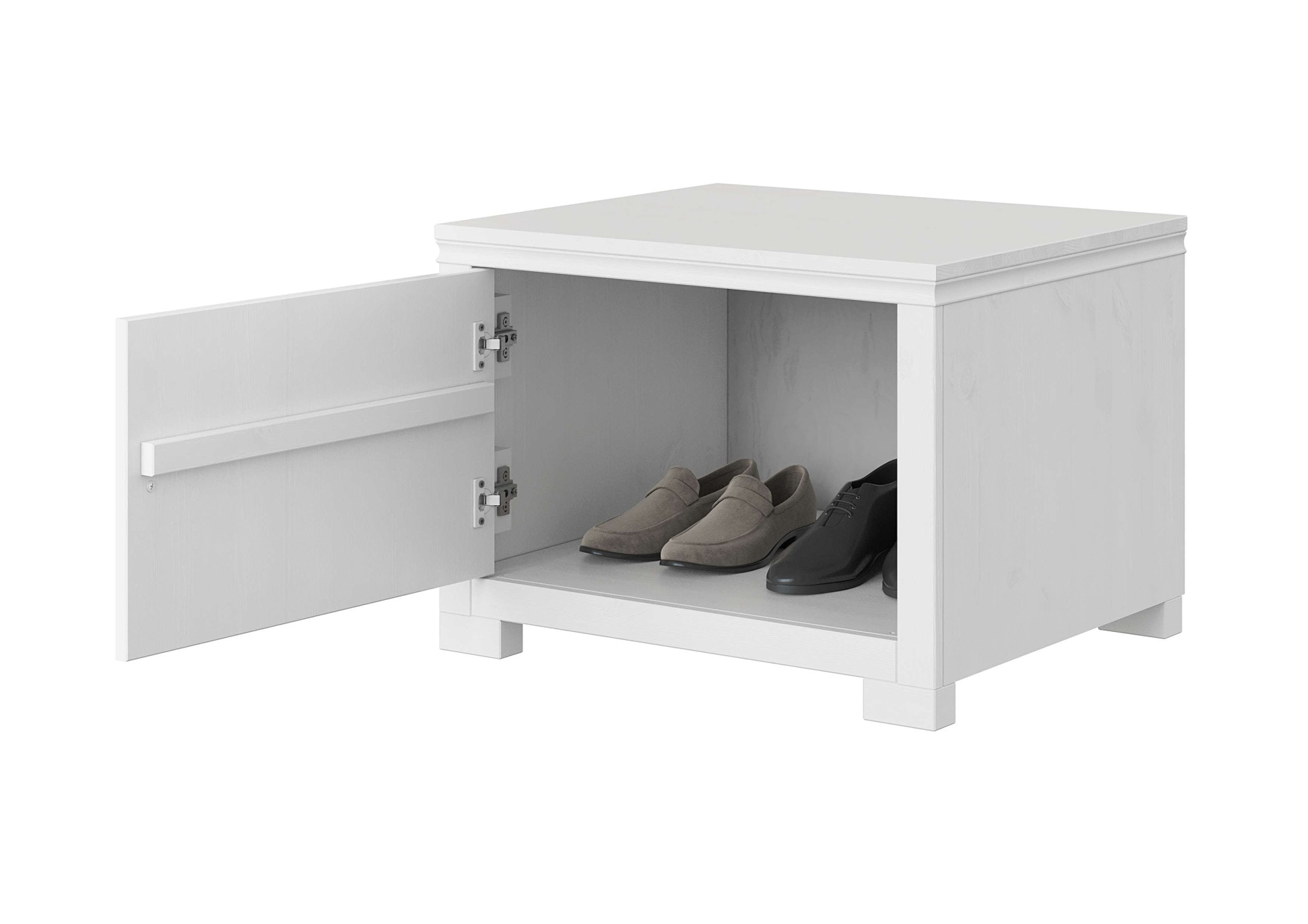 GOODproduct Beistellschrank »Gotland, Schrankmodulsystem, einzeln oder mit der Serie kombinierbar« H/B/T ca. 60/60/52 oder ca. 44/60/52,  massive Kiefer, variabel einsetzbar, auch für Dachschrägen