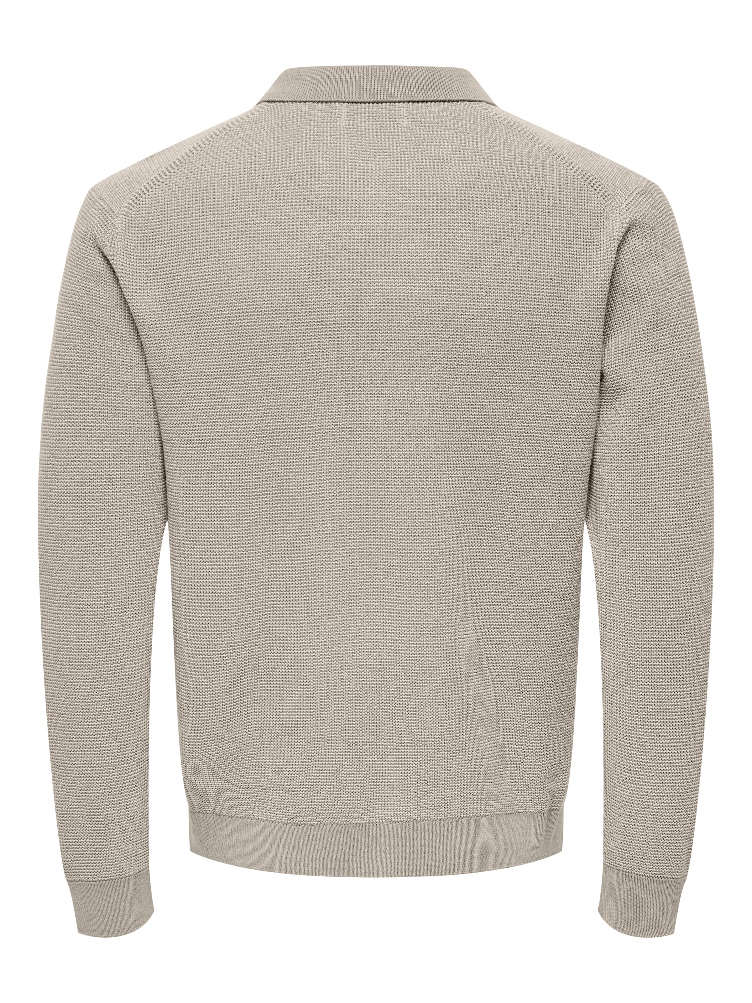 ONLY & SONS Polokragenpullover »ONSMATTEO LS ZIP POLO«