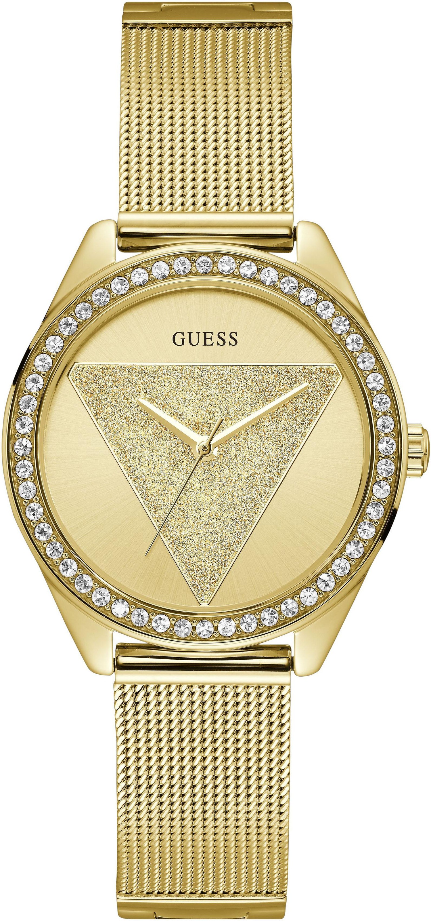 Guess Quarzuhr »TRI GLITZ, W1142L2« kaufen