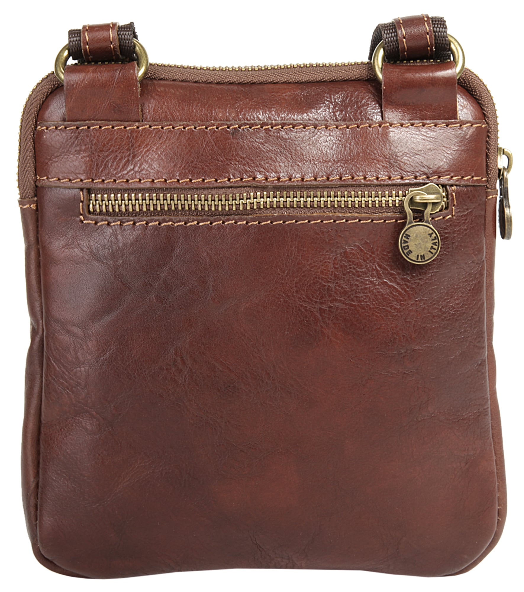 Piké Sac à bandoulière echt Leder, Made in Italy