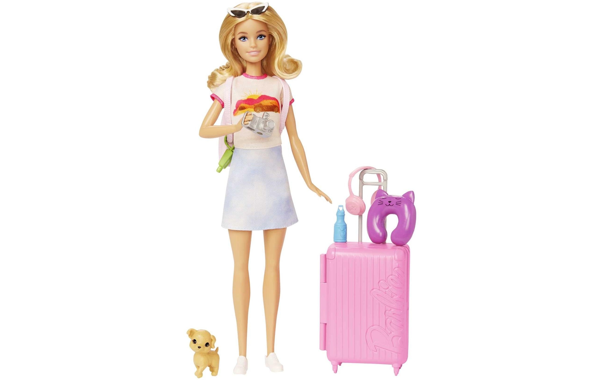 Barbie Anziehpuppe »Barbie Travel Barbie«