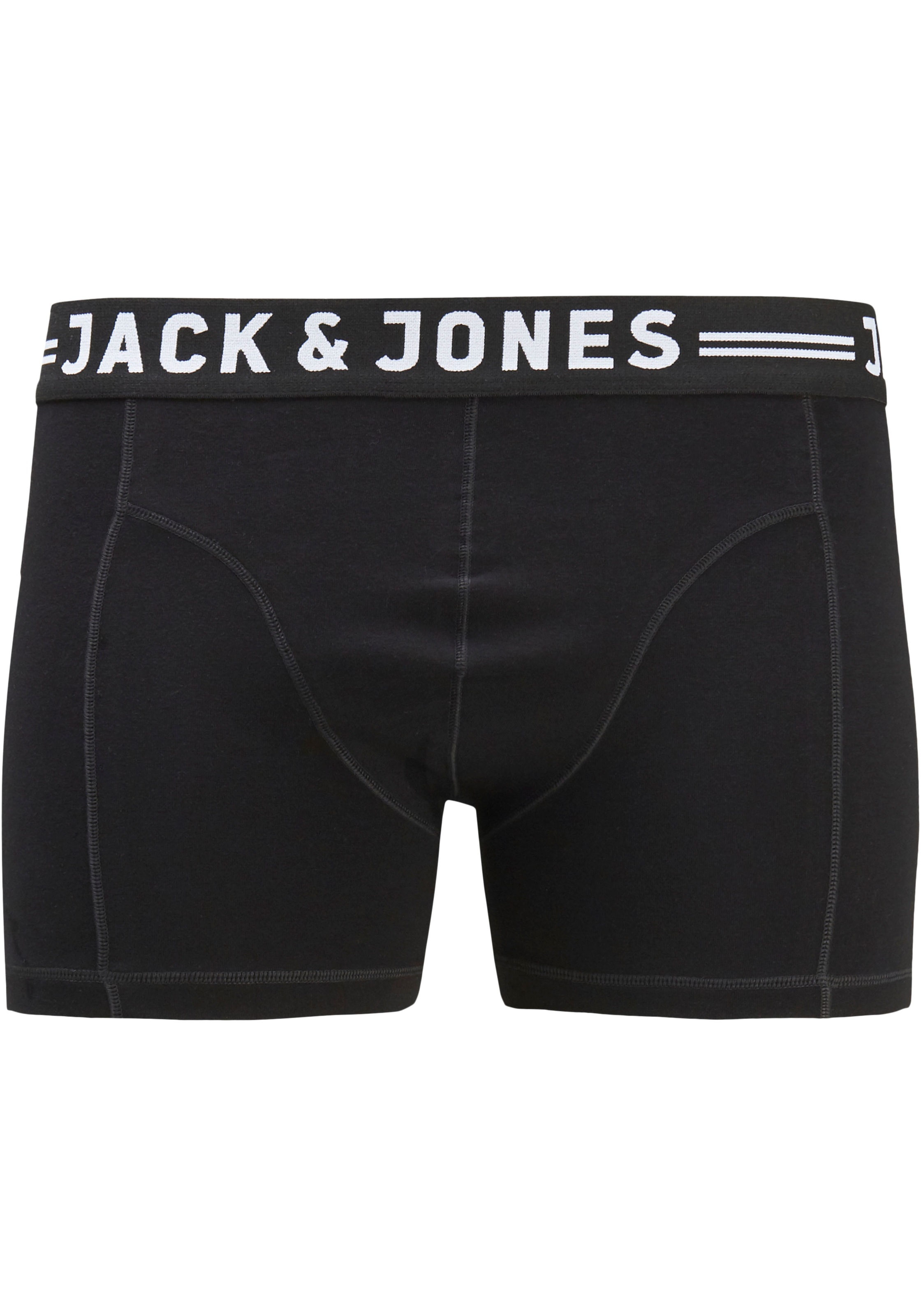 Jack & Jones PlusSize Boxershorts »JACSENSE TRUNKS 3-PACK NOOS PLS«, (Packung, 3 St., 3er-Pack)