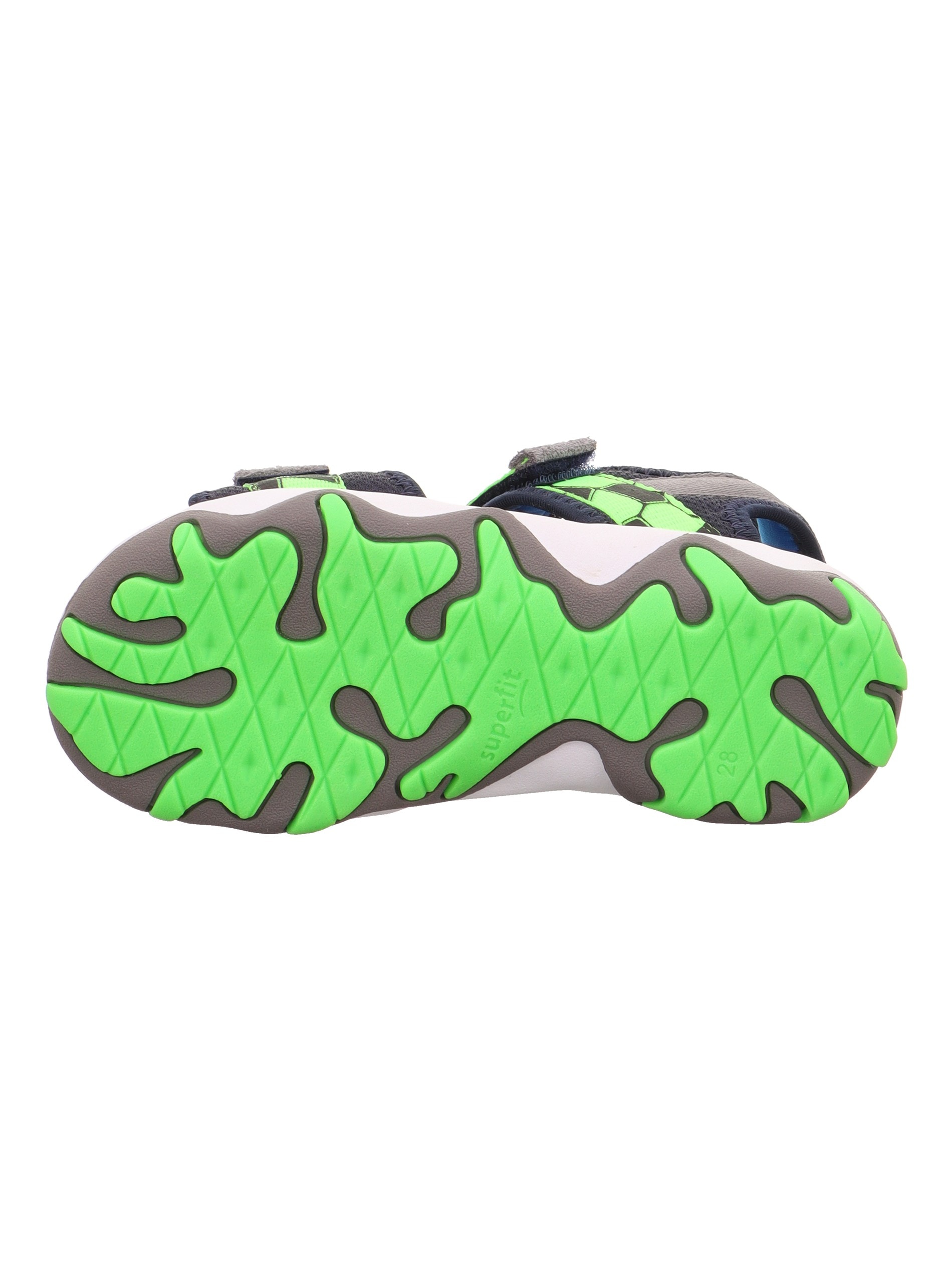 Superfit Sandale »MIKE 3.0 WMS: mittel«  chaussure à scratch, en WMS : largeur moyenne, gabarit de taille à télécharger