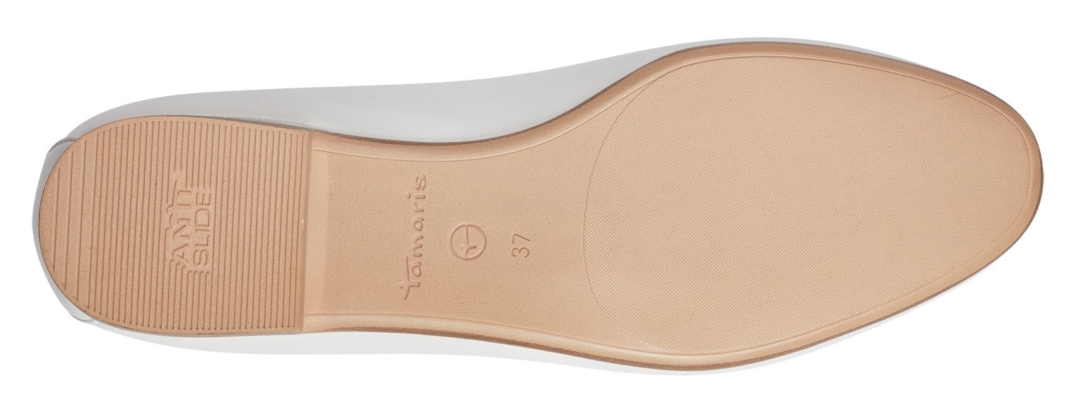 Tamaris Ballerina, Festtagsschuh, Hochzeitsschuh, Flats mit ANTIslide