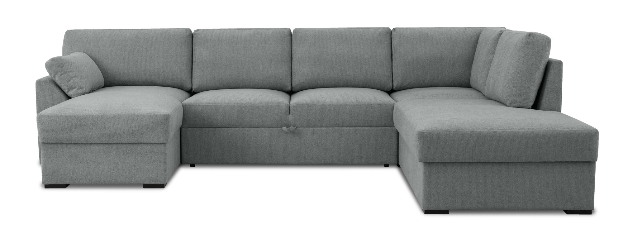 Home affaire Wohnlandschaft »Citry«, Breite 309 cm, Chenille, Bettfunktion, Bettkasten, U-Form