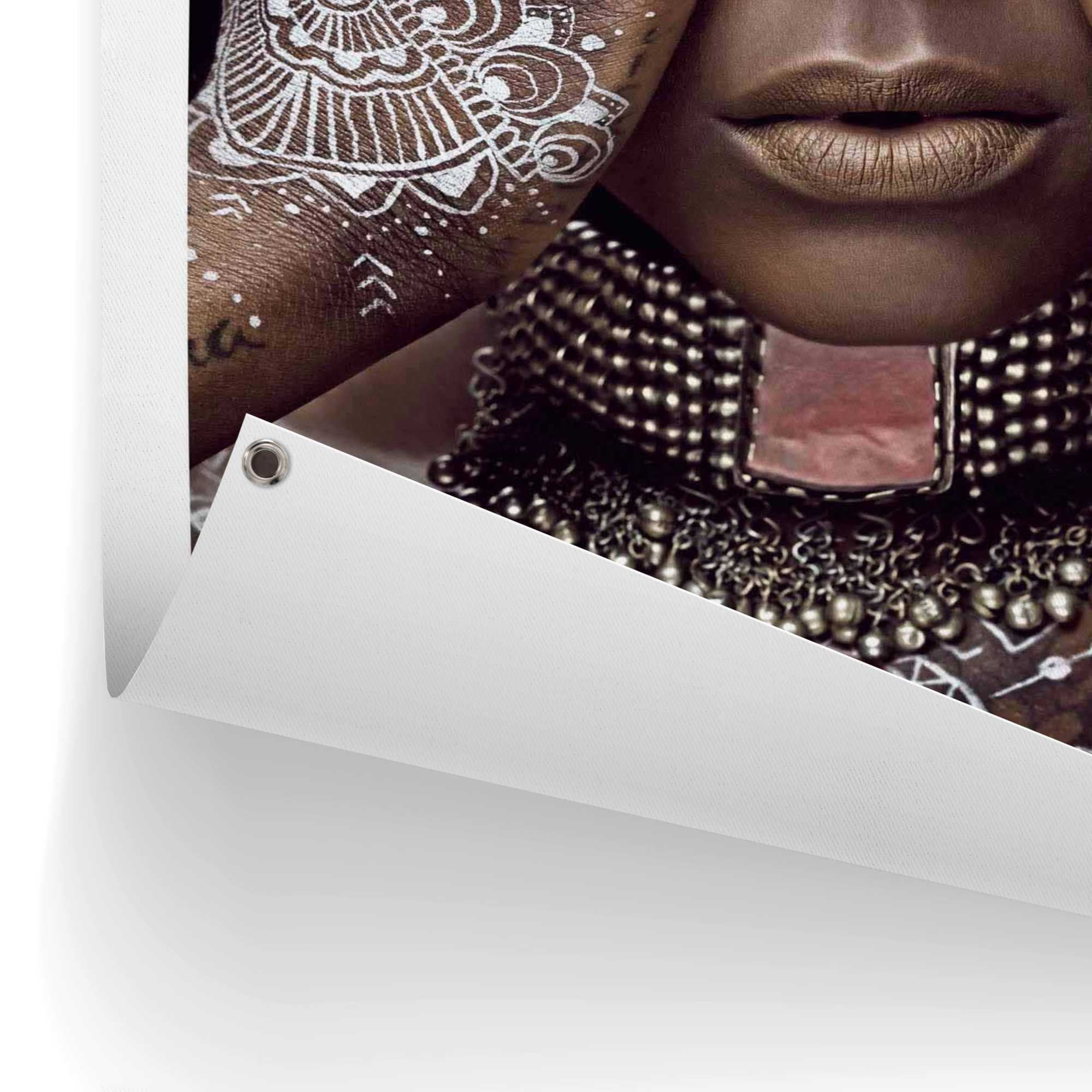 Reinders! Poster »Afrikanische Frau« Outdoor für Garten oder Balkon