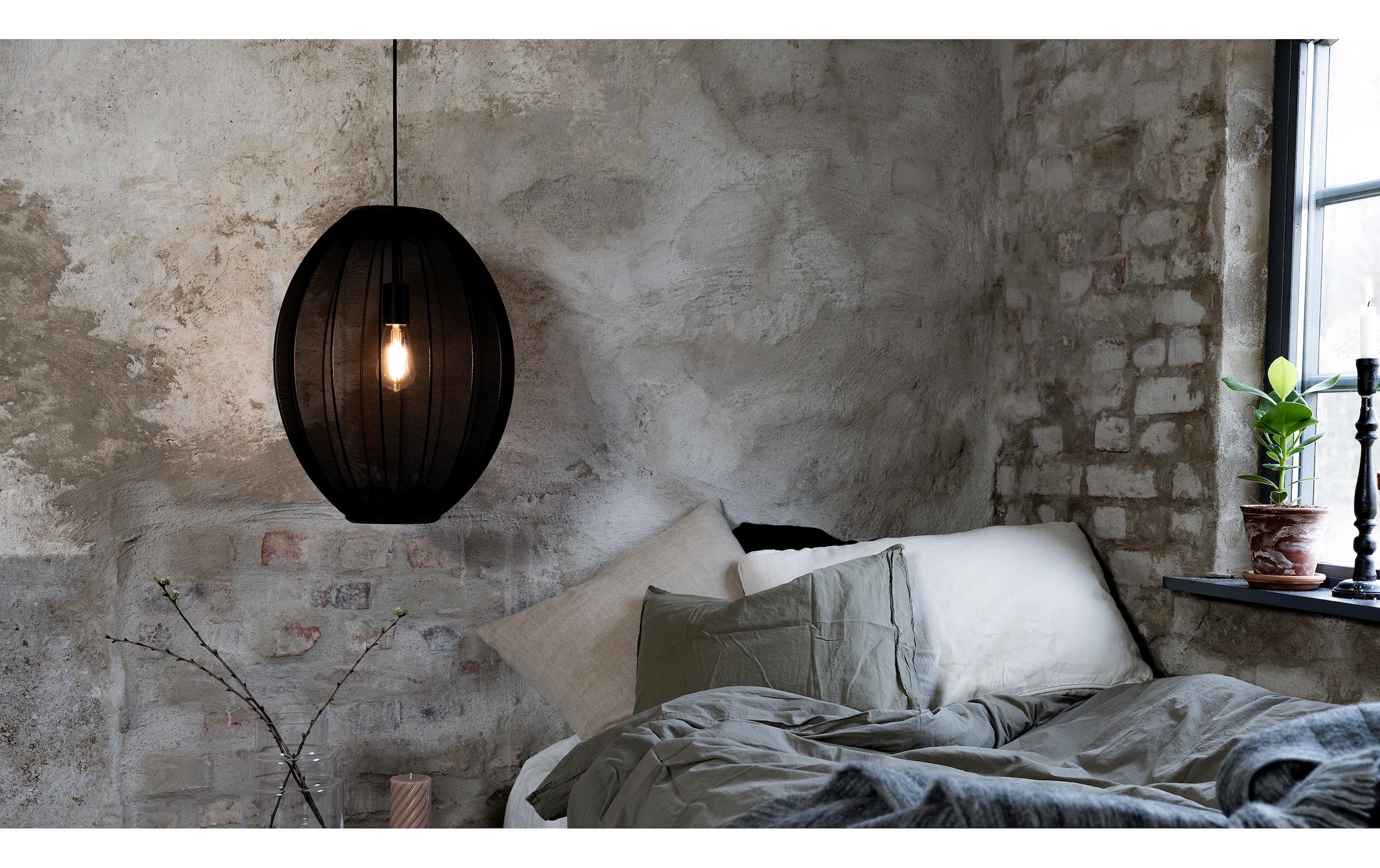 Markslöjd Pendelleuchte »Florence 40« E27 Neutralweiss