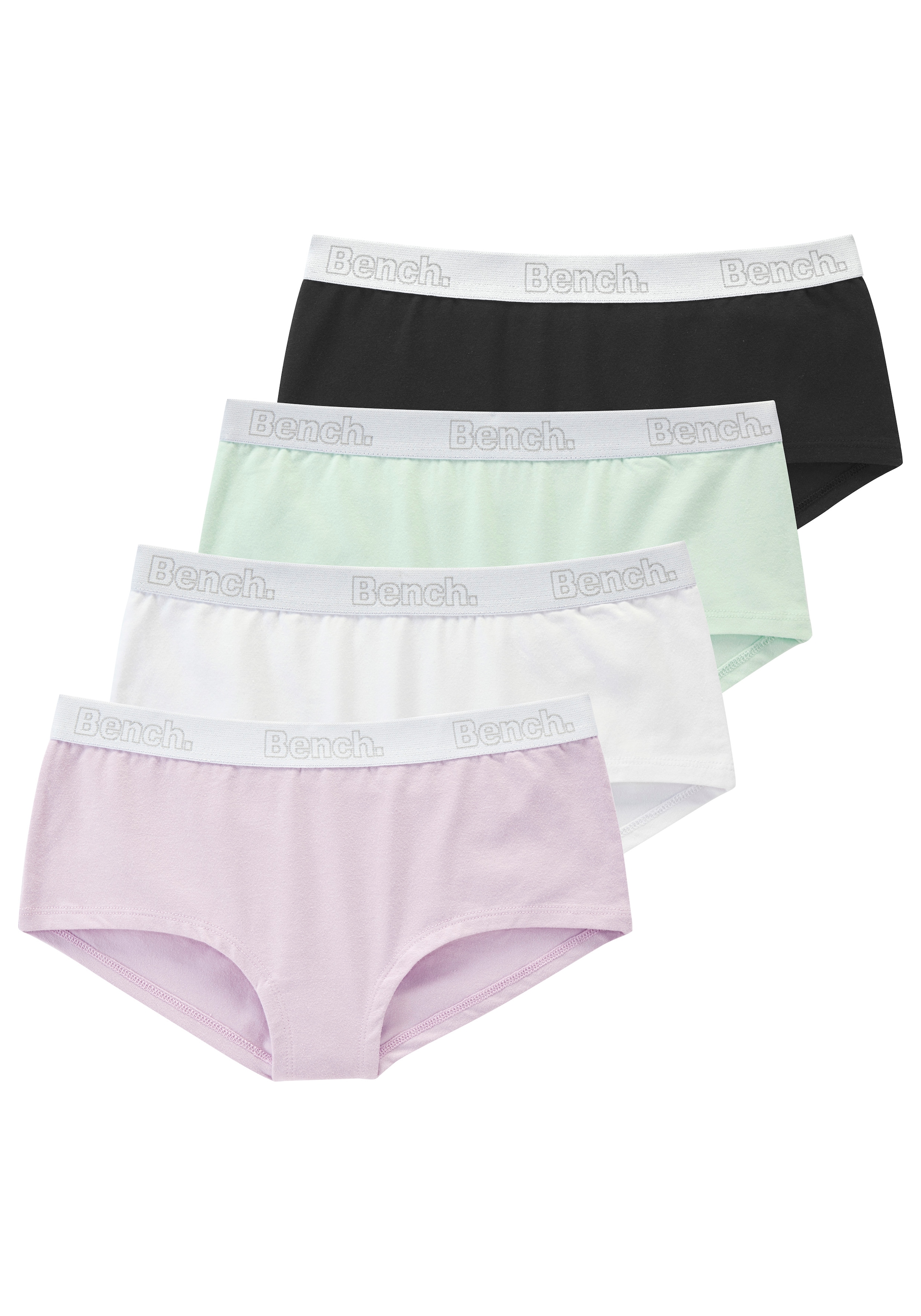 Image of Bench. Panty Packung, 4 Stk. Mädchen - mit weichem Logo-Bündchen