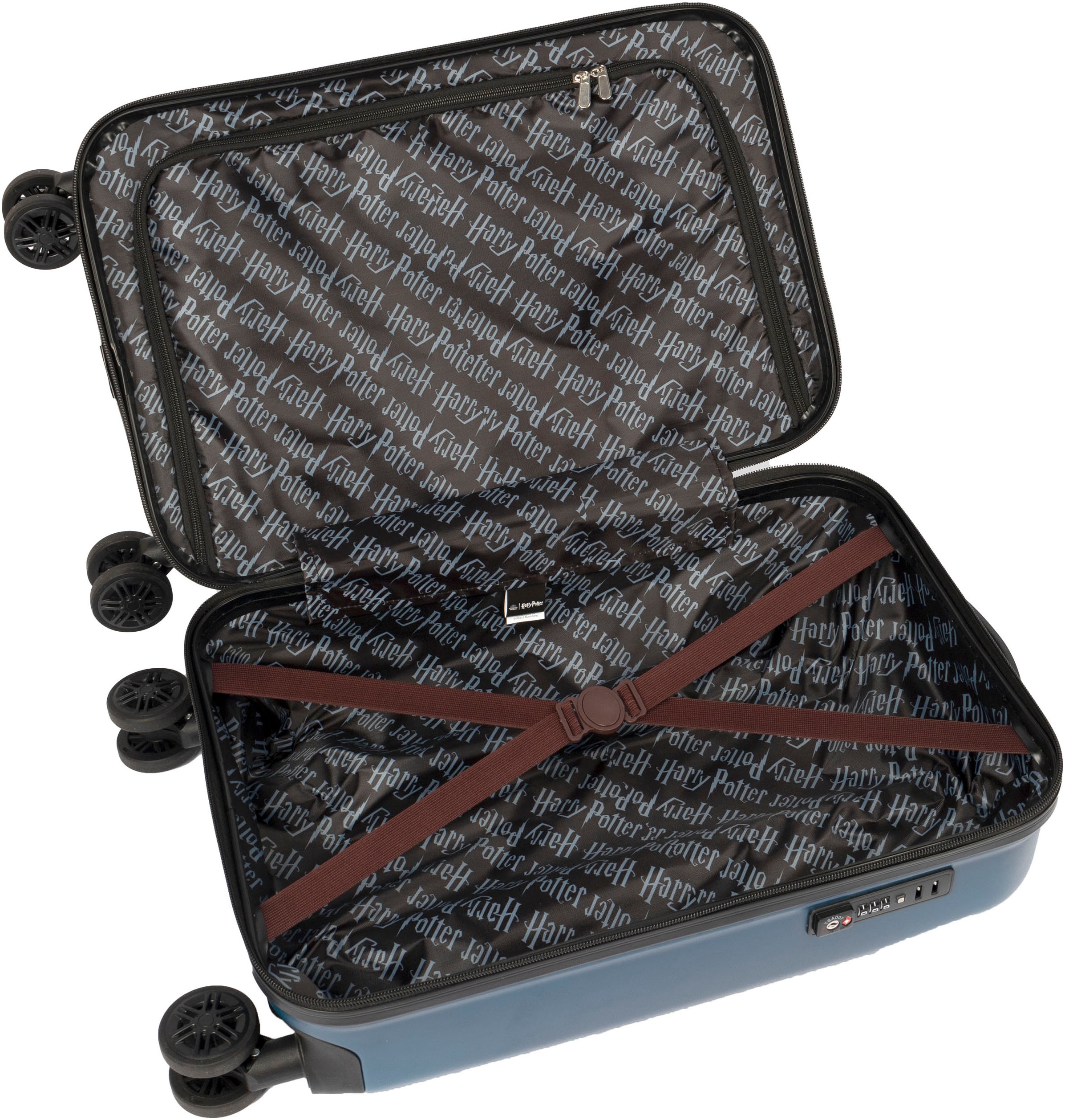 UNDERCOVER Valise pour enfants »Harry Potter, 59 cm« 35 litre 4 Rollen mit TSA-Zahlenschloss