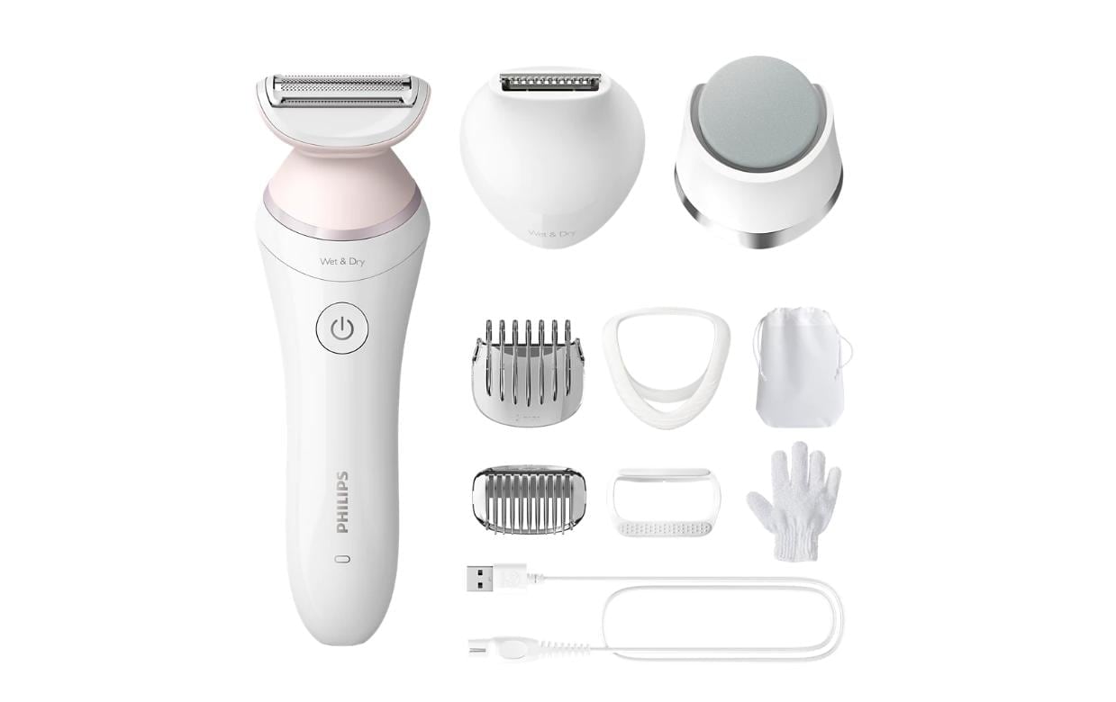 Philips Körperrasierer »Lady Shaver Series 8000 BRL176/00«, Unter fliessendem Wasser abwaschbar